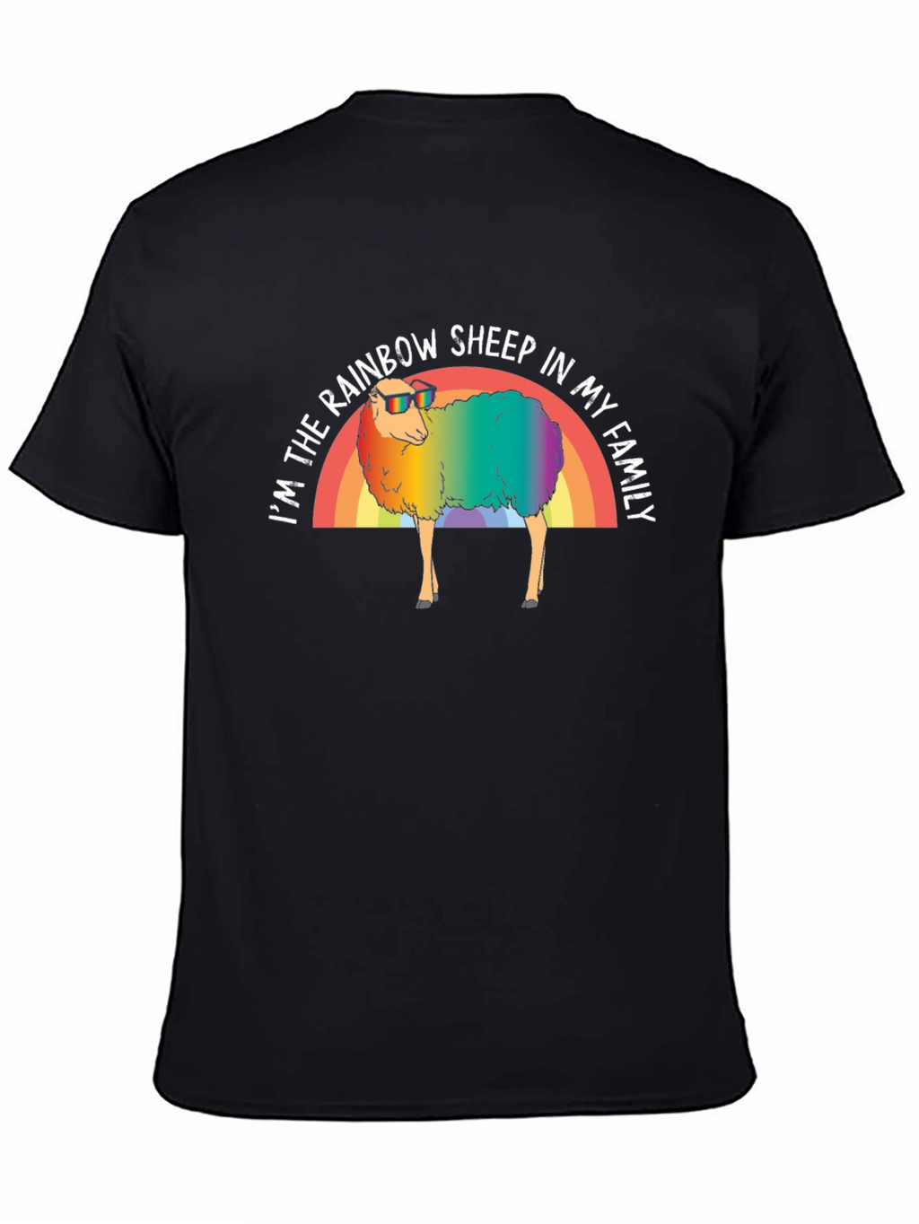 Rainbow Sheep LGBTQ Pride T-Shirt