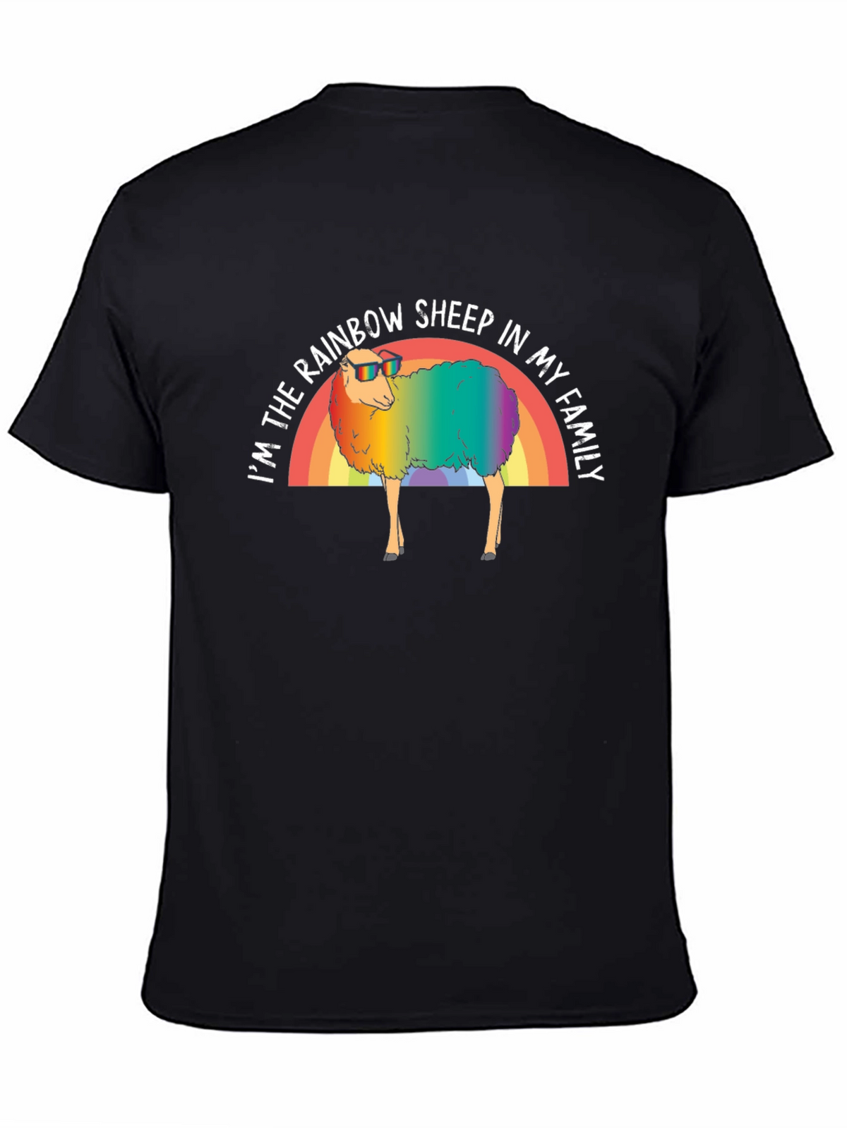 Rainbow Sheep LGBTQ Pride T-Shirt
