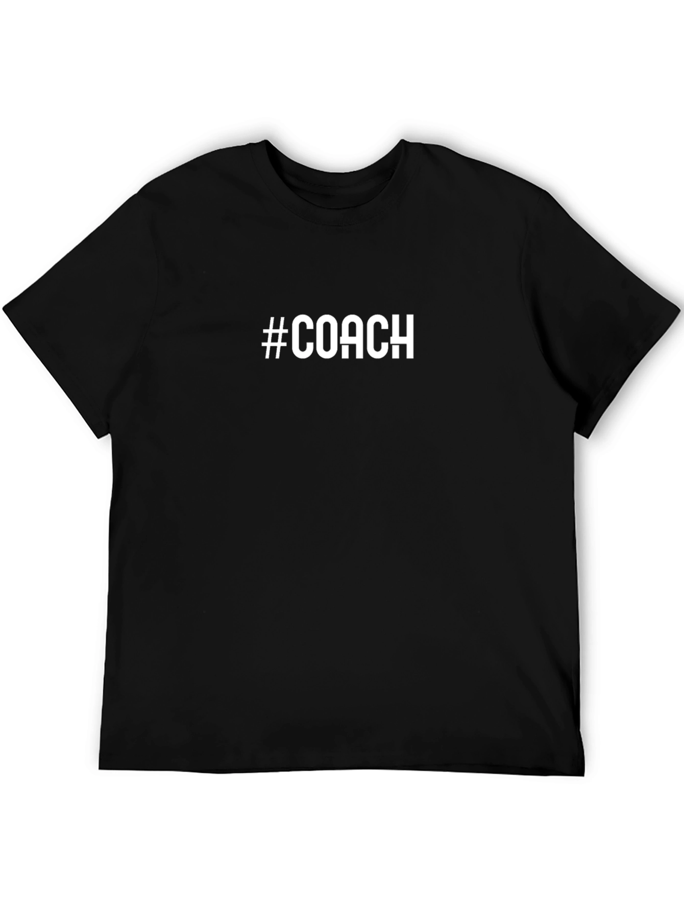 #Coach Black Cotton T-Shirt - Stylish & Comfortable