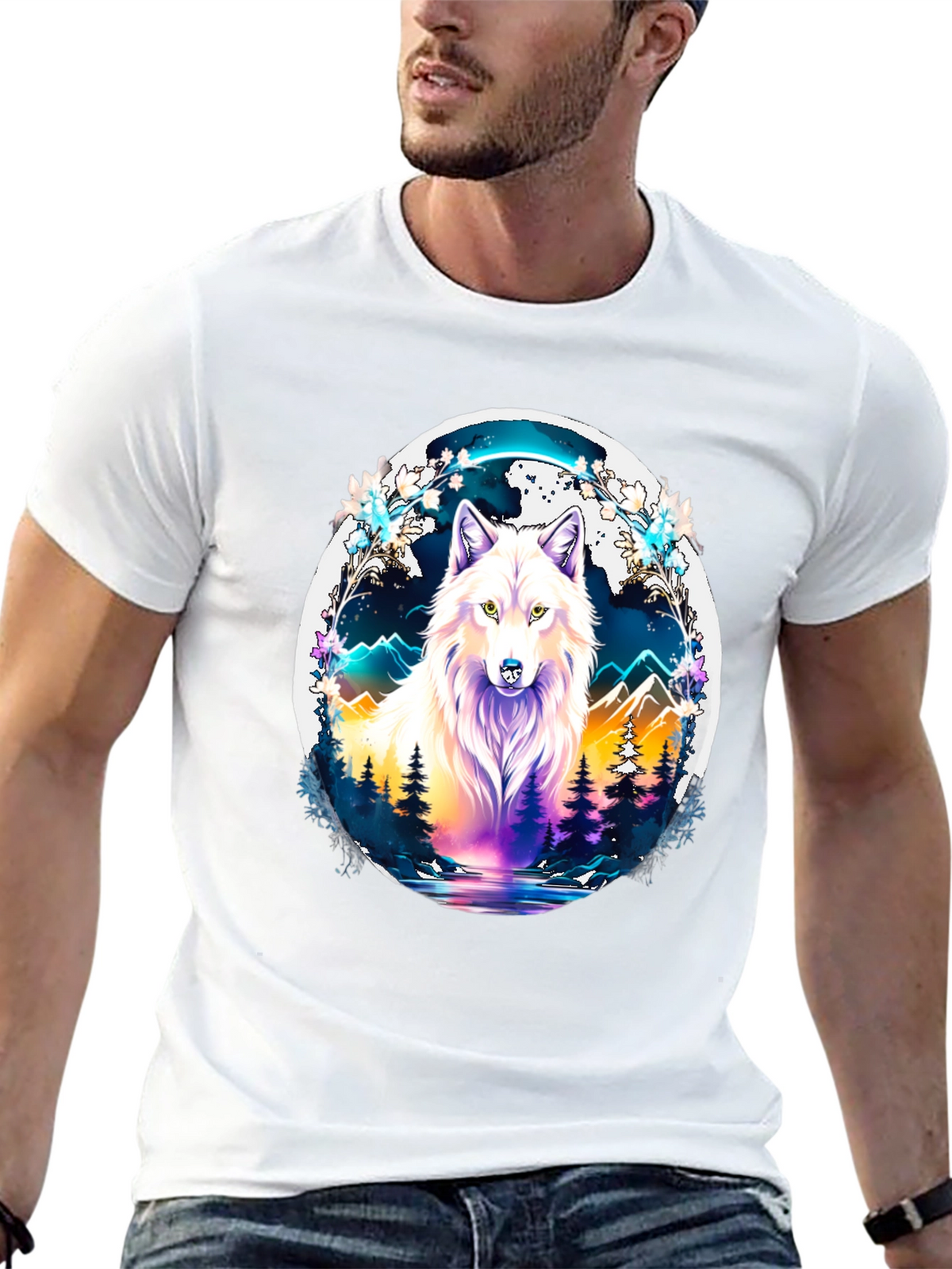 Wolf Forest Graphic Tee