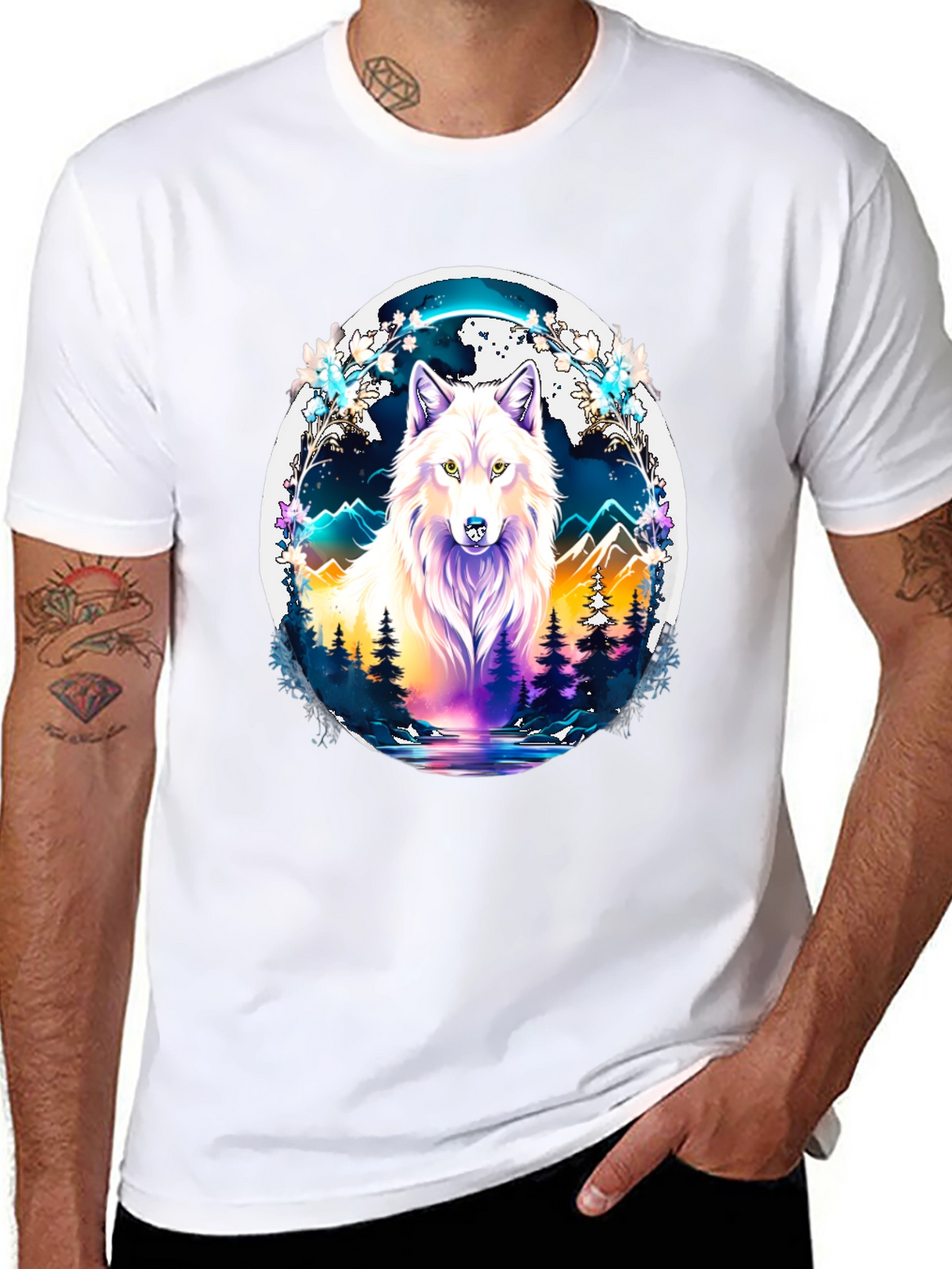 Wolf Forest Graphic Tee