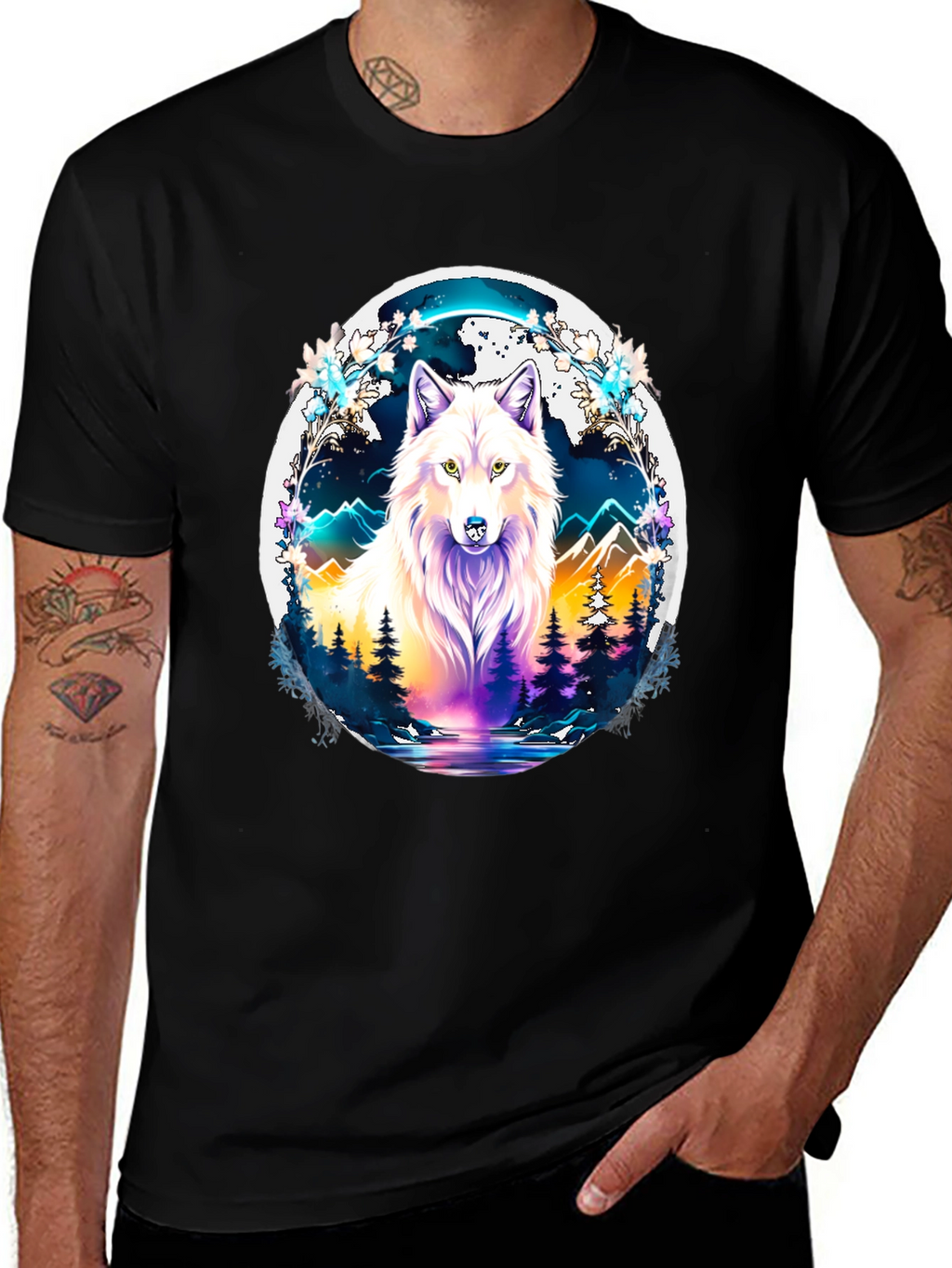 Wolf Forest Graphic Tee