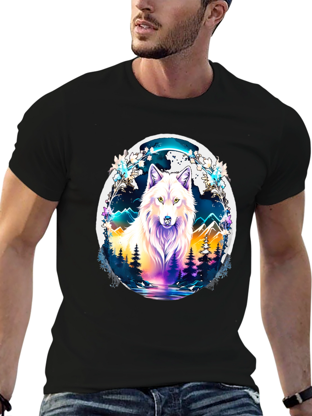 Wolf Forest Graphic Tee