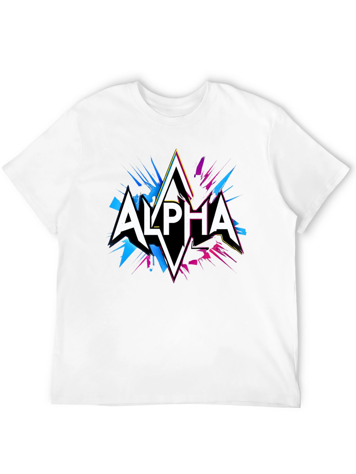 Alpha Graphic Tee - Black