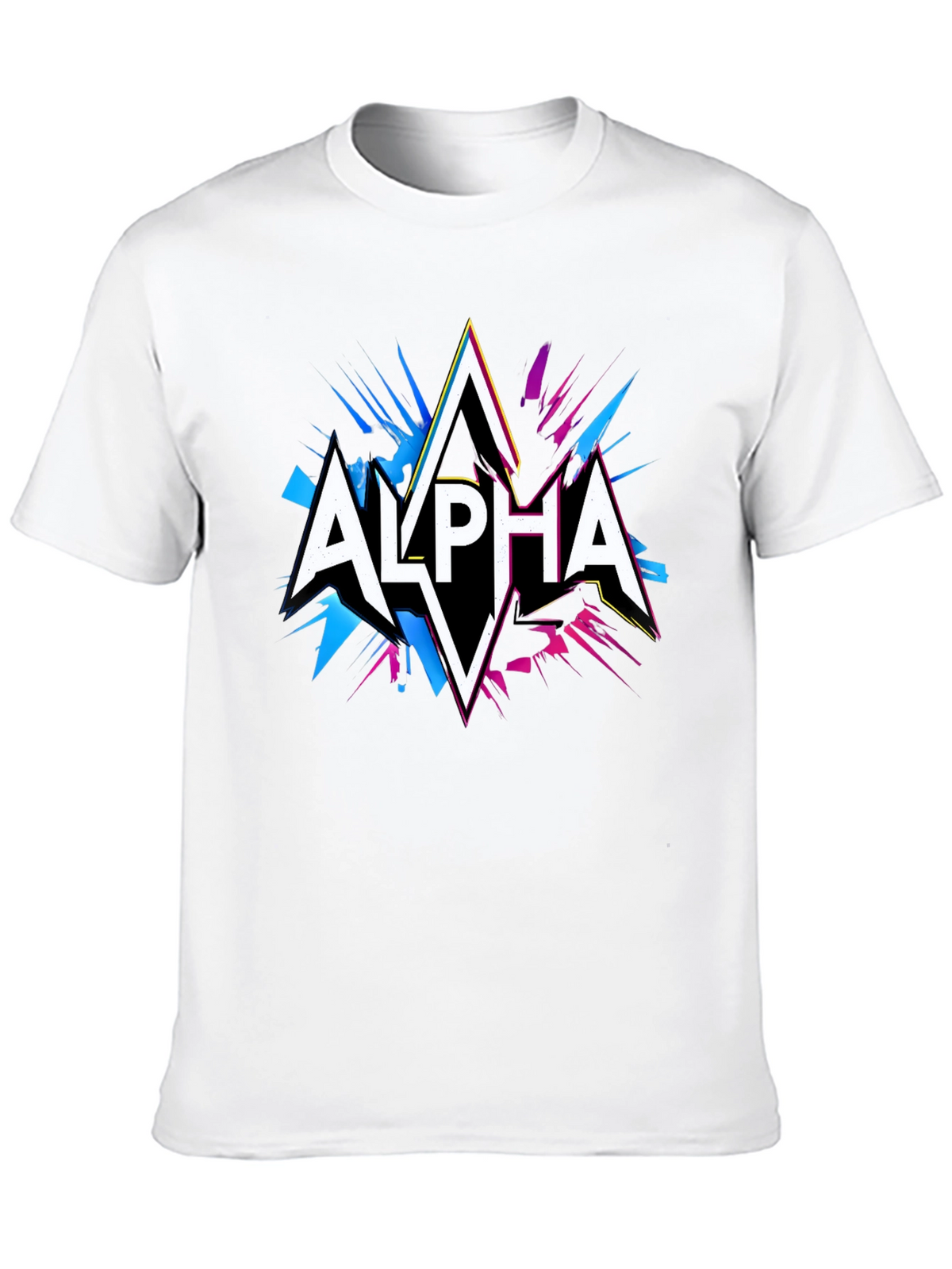 Alpha Graphic Tee - Black