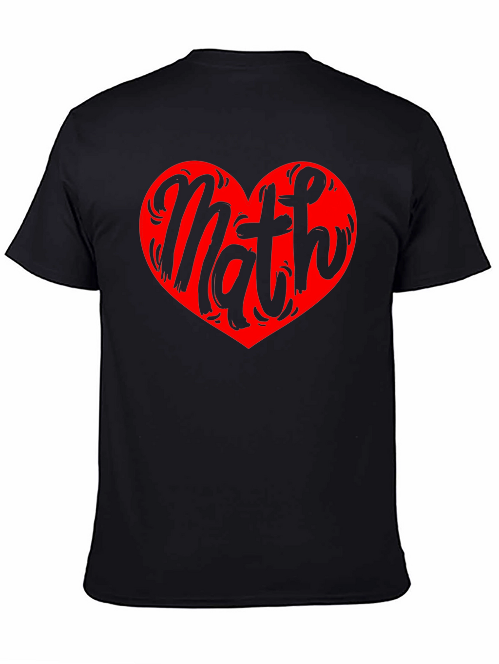 Math Heart Graphic Tee - Love Numbers!