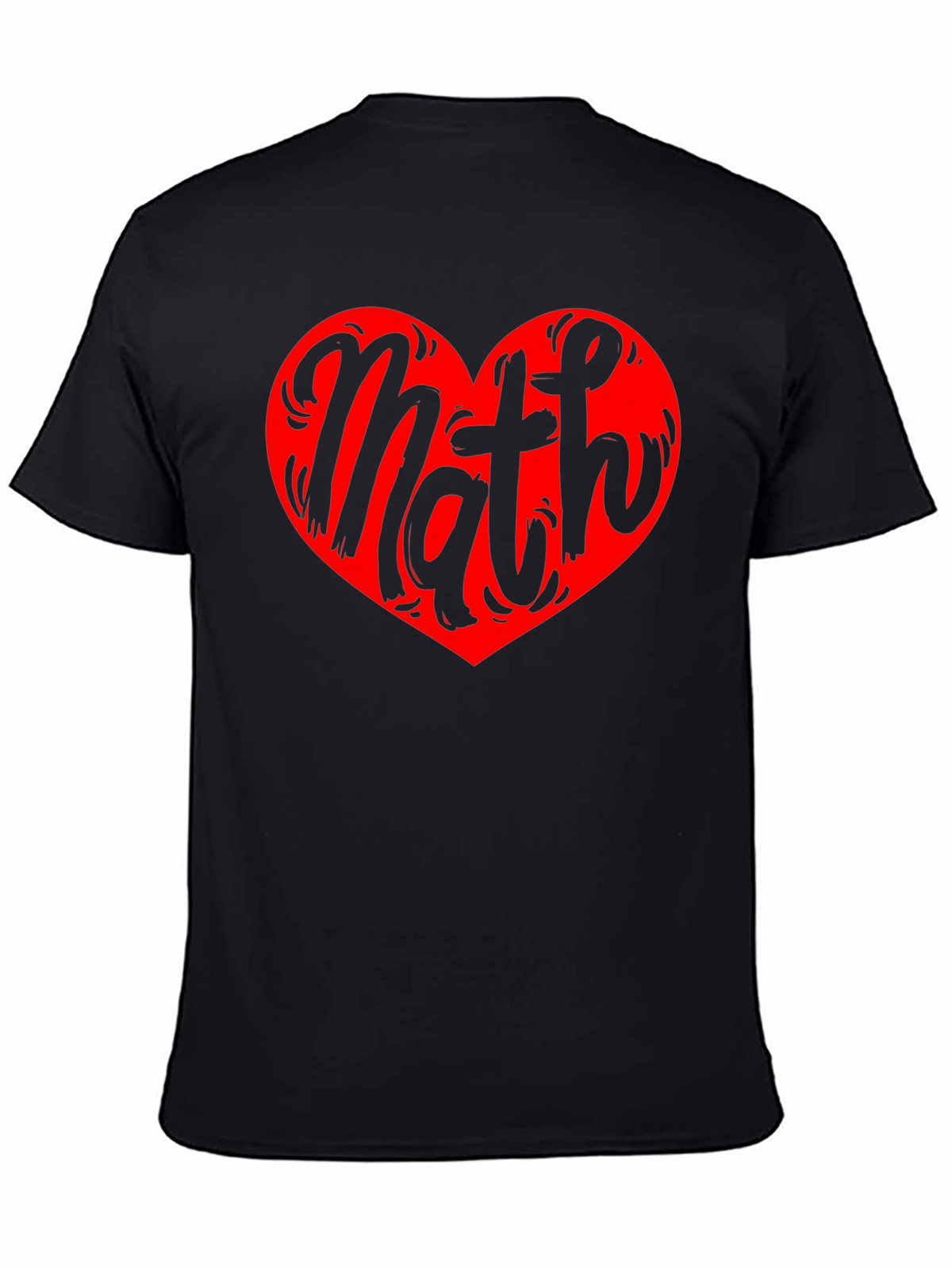 Math Heart Graphic Tee - Love Numbers!