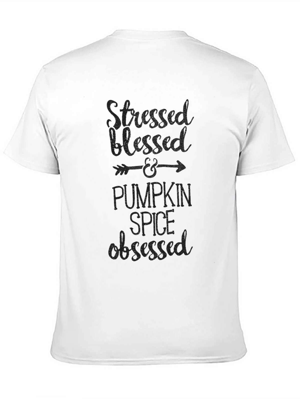 Stressed Blessed Pumpkin Spice Obsessed Tee