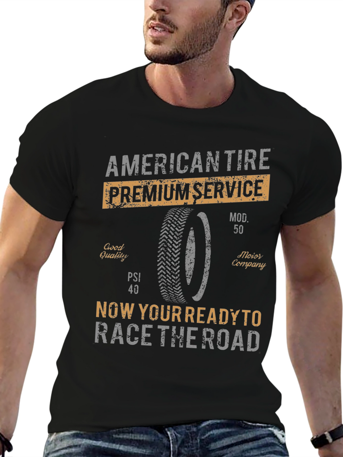 American Tire Premium Service Graphic T-Shirt