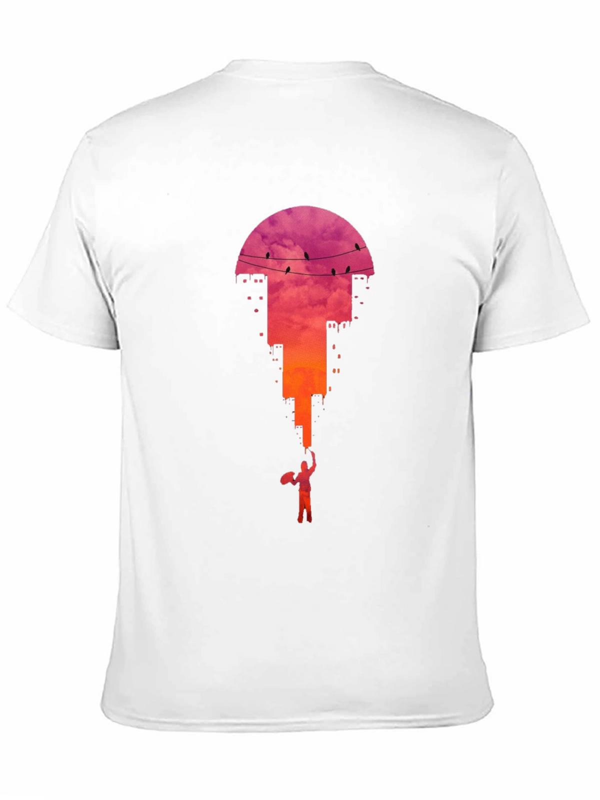 Sunset Cityscape Graphic Tee