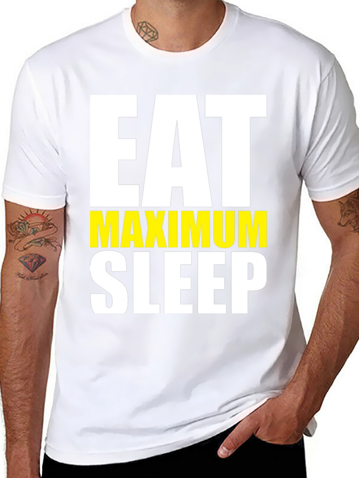 Eat Maximum Sleep T-Shirt