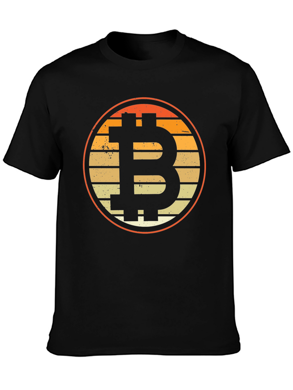 Bitcoin Retro T-Shirt - Crypto Currency Tee