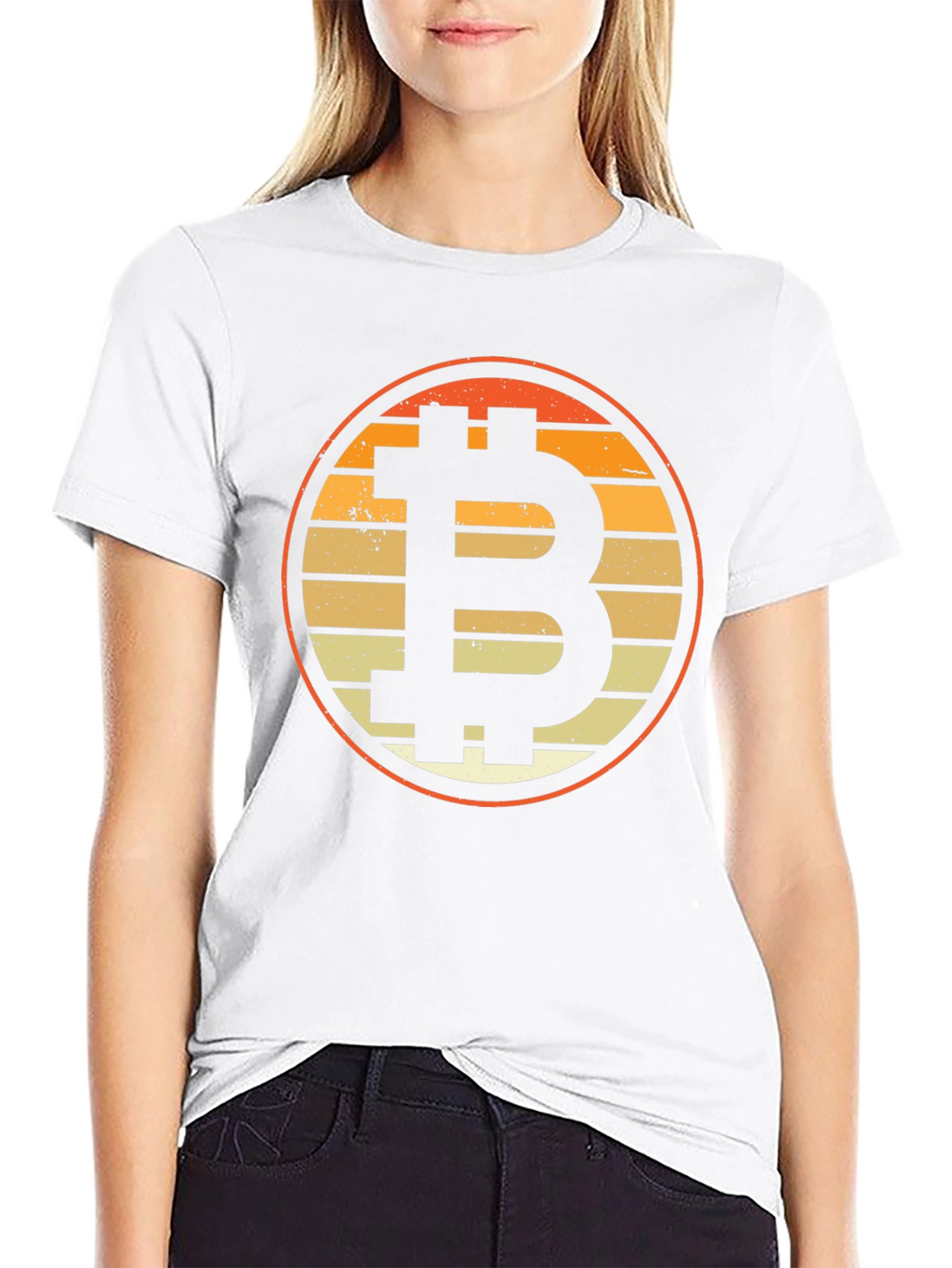 Bitcoin Retro T-Shirt - Crypto Currency Tee