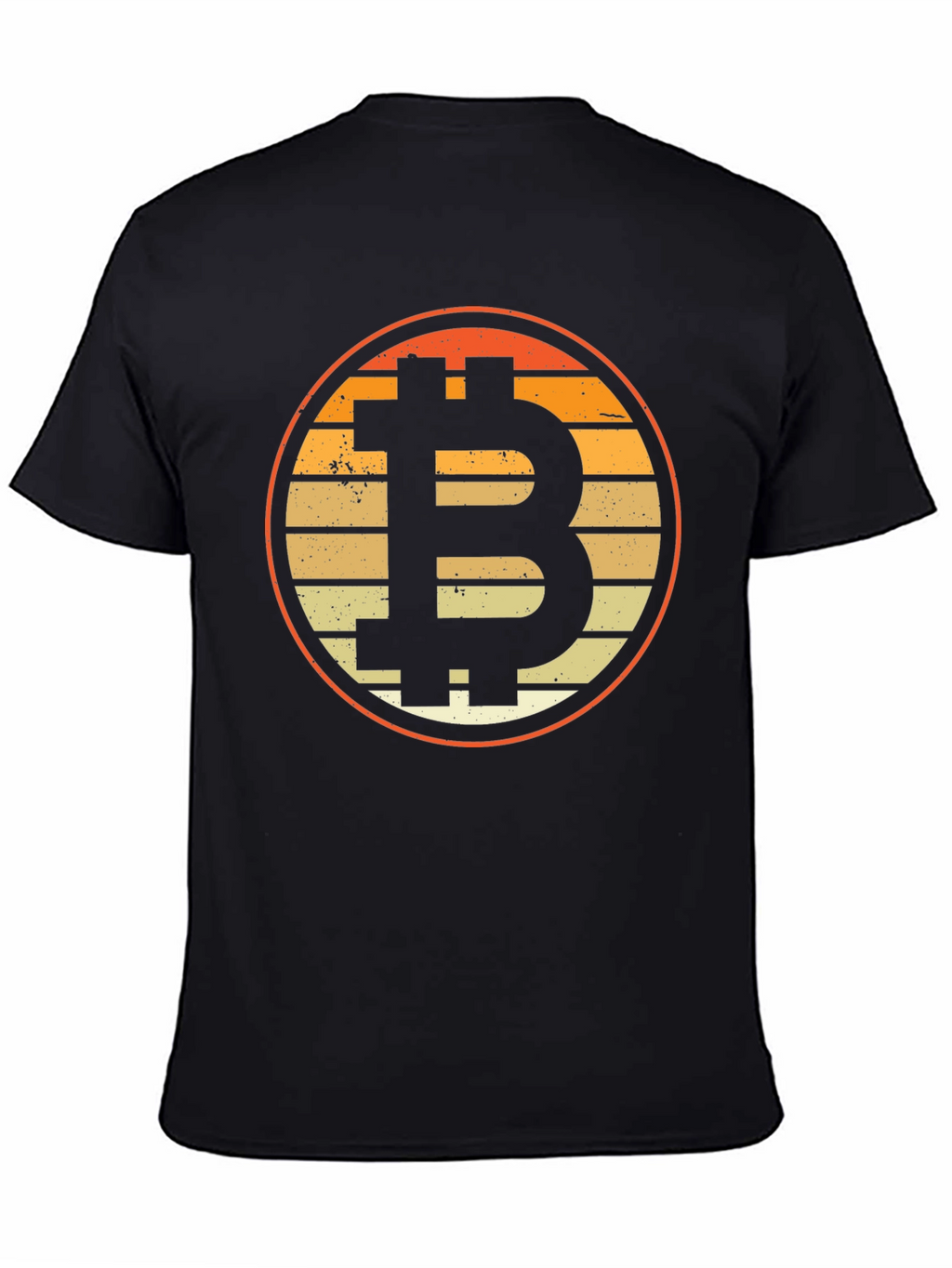 Bitcoin Retro T-Shirt - Crypto Currency Tee