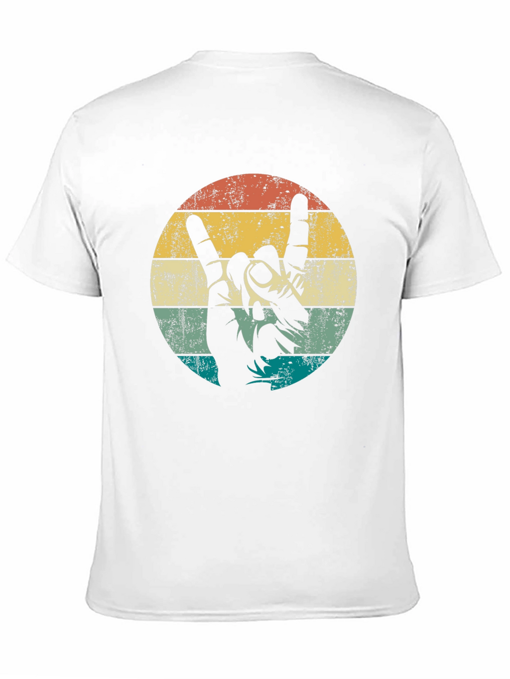 Retro Rock On Graphic T-Shirt