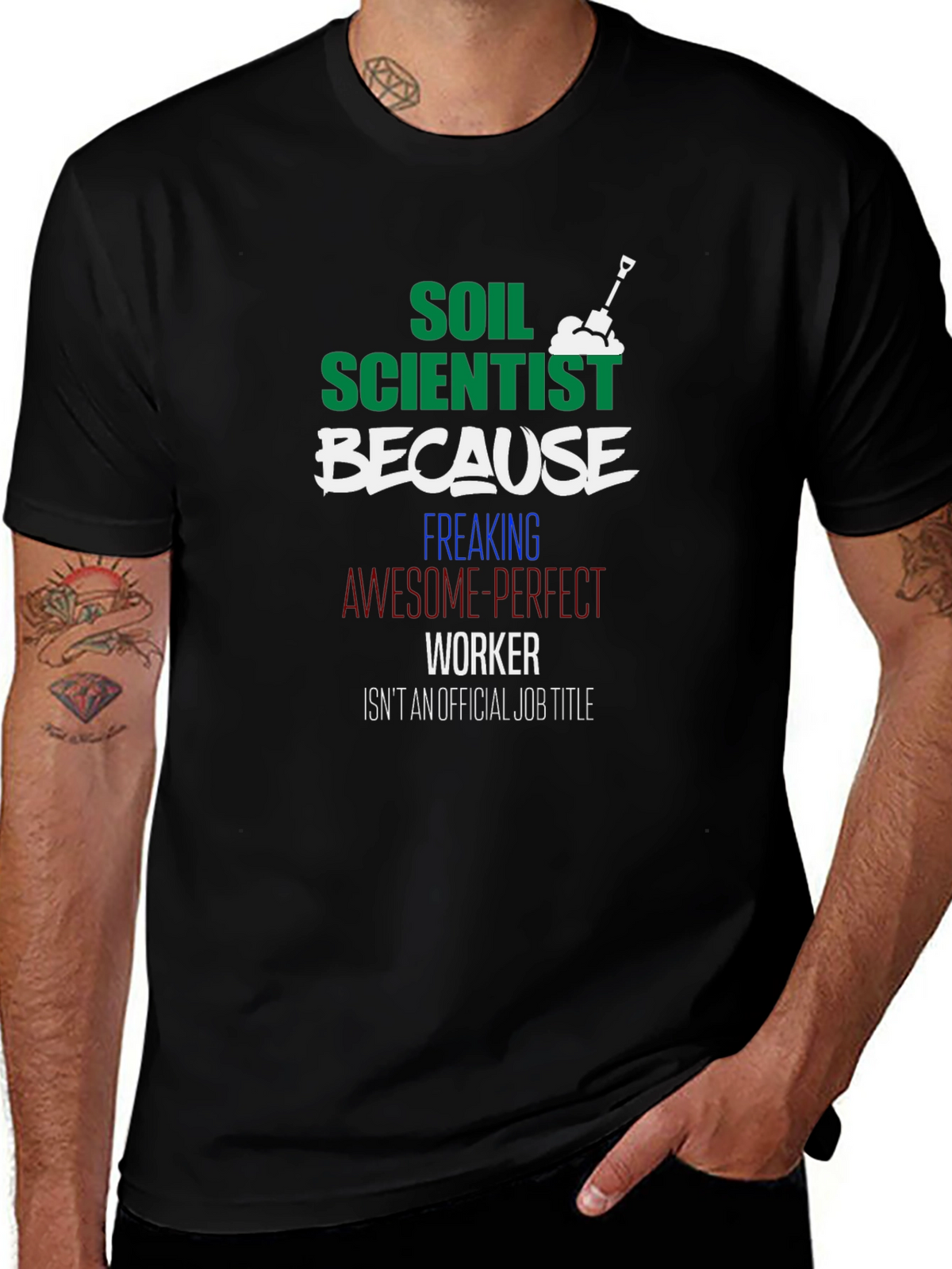 Soil Scientist Funny Graphic Tee
