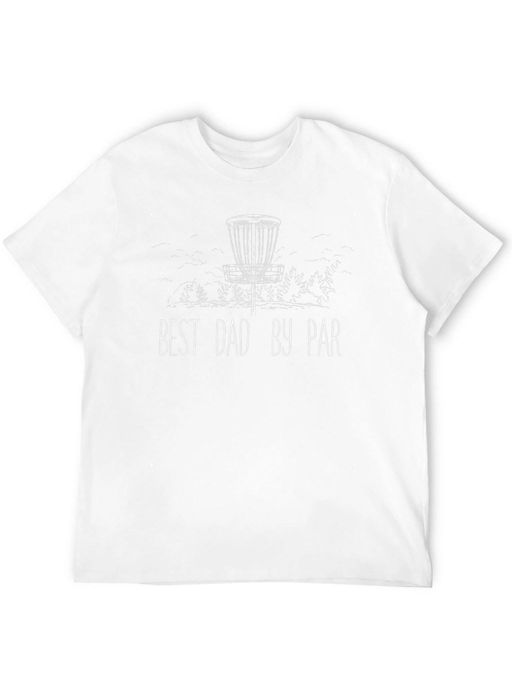 Best Dad By Par Disc Golf T-Shirt