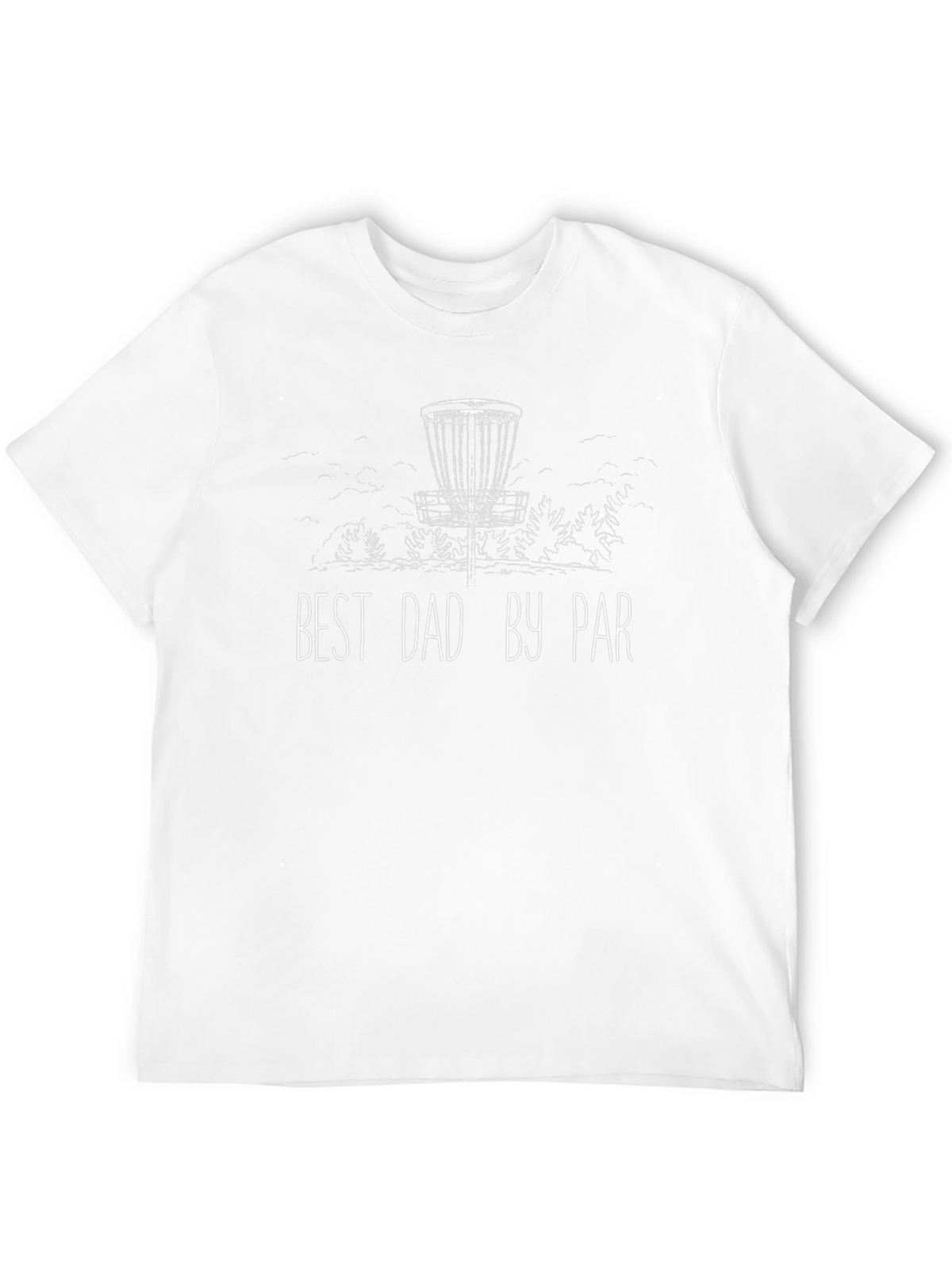 Best Dad By Par Disc Golf T-Shirt
