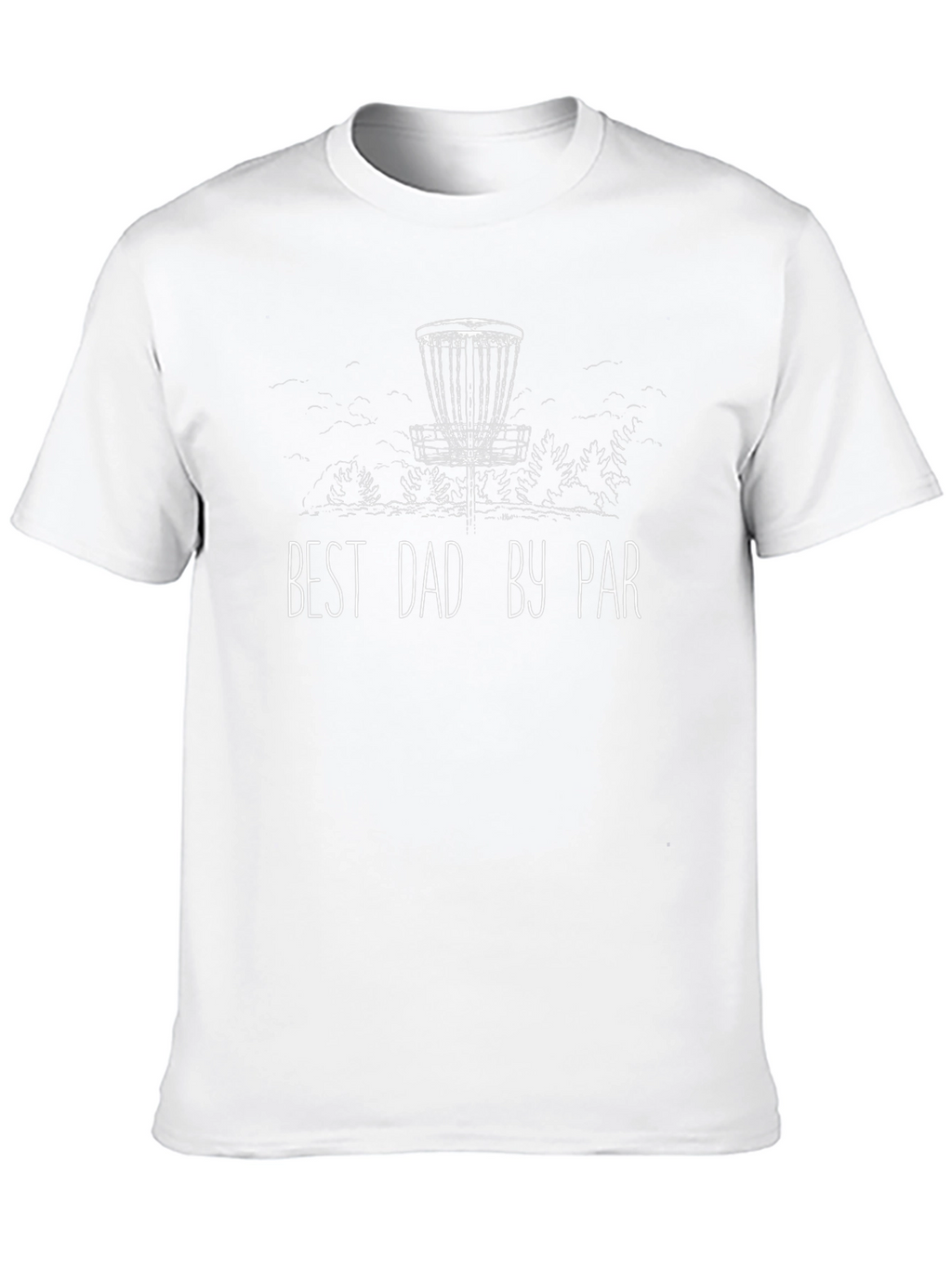 Best Dad By Par Disc Golf T-Shirt