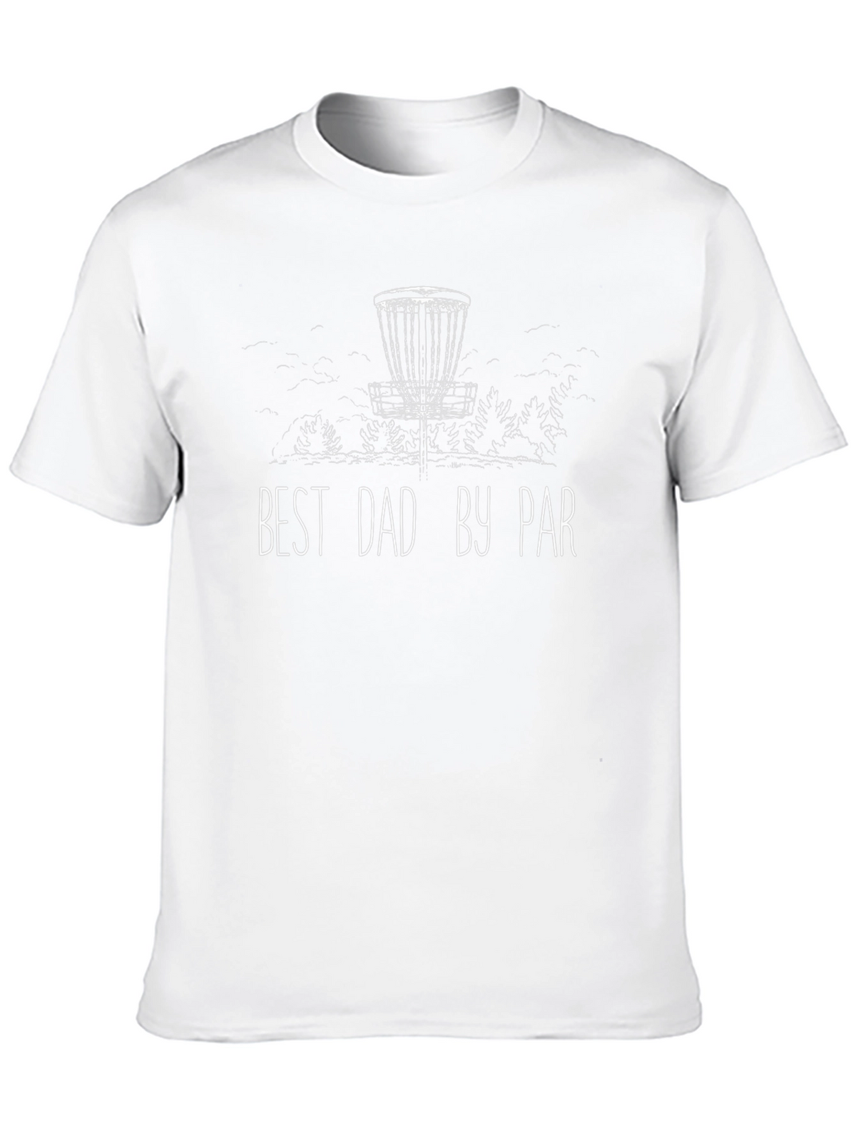 Best Dad By Par Disc Golf T-Shirt