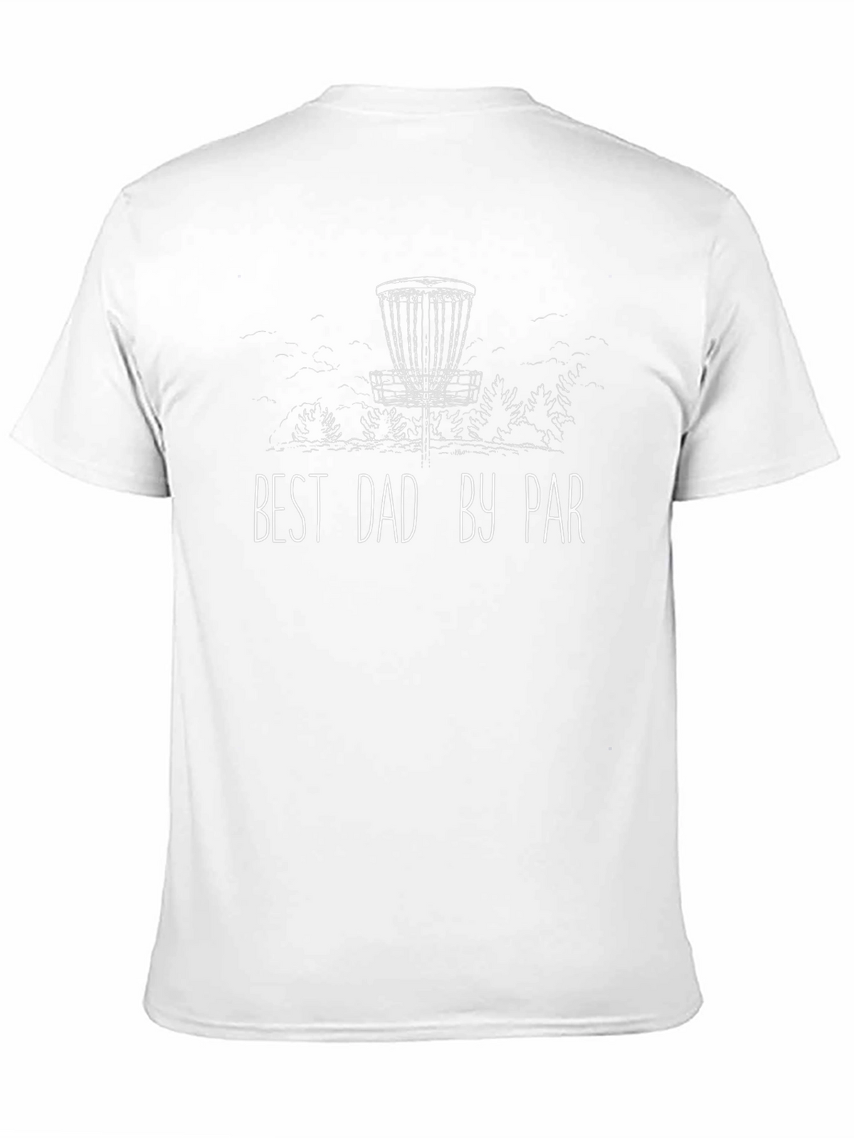 Best Dad By Par Disc Golf T-Shirt