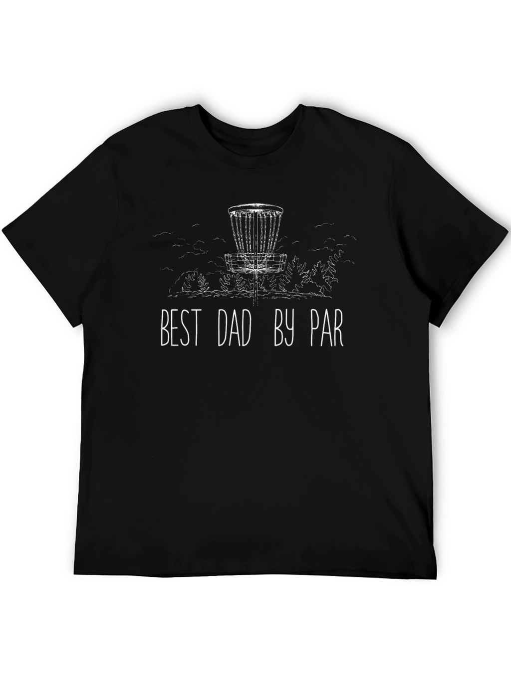 Best Dad By Par Disc Golf T-Shirt