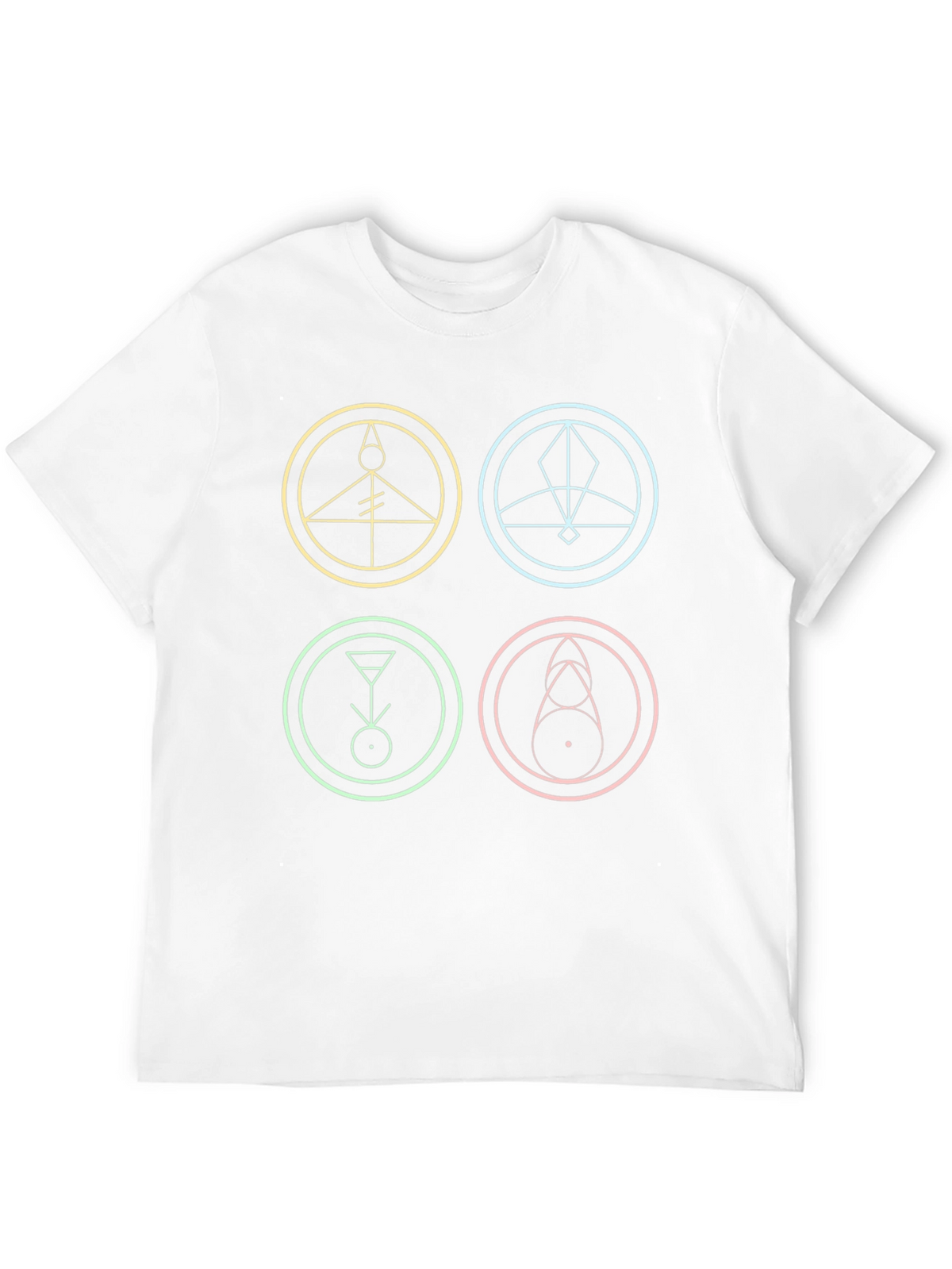 Mystic Symbols Black T-Shirt
