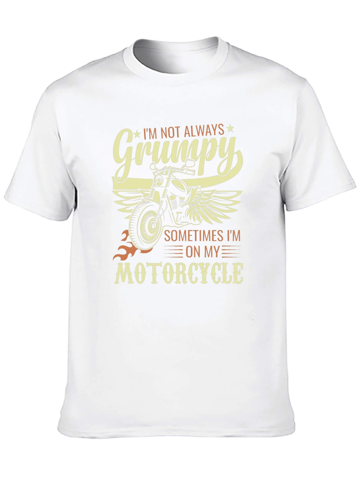 Grumpy Motorcycle T-Shirt - Biker Tee