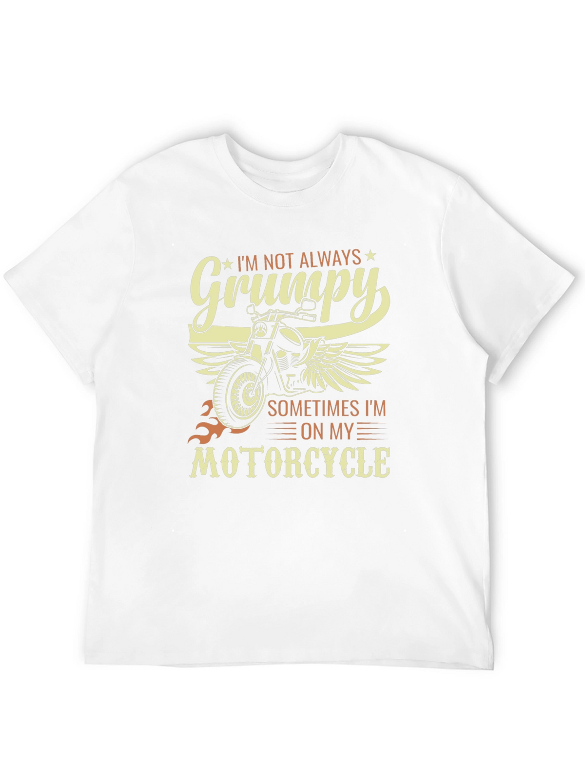 Grumpy Motorcycle T-Shirt - Biker Tee