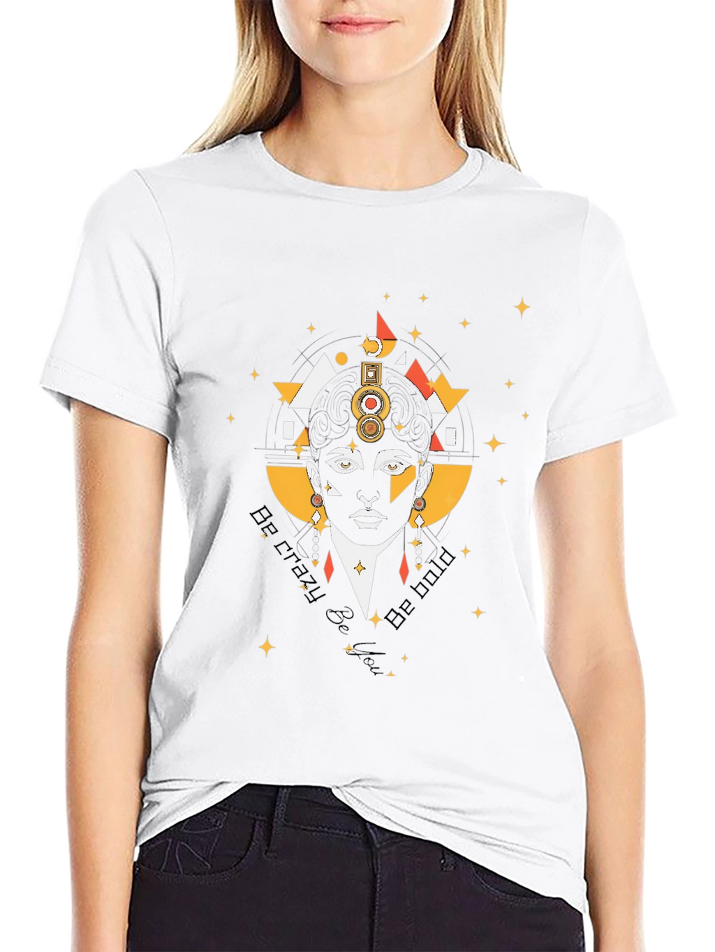Be Crazy Be Bold Graphic Tee