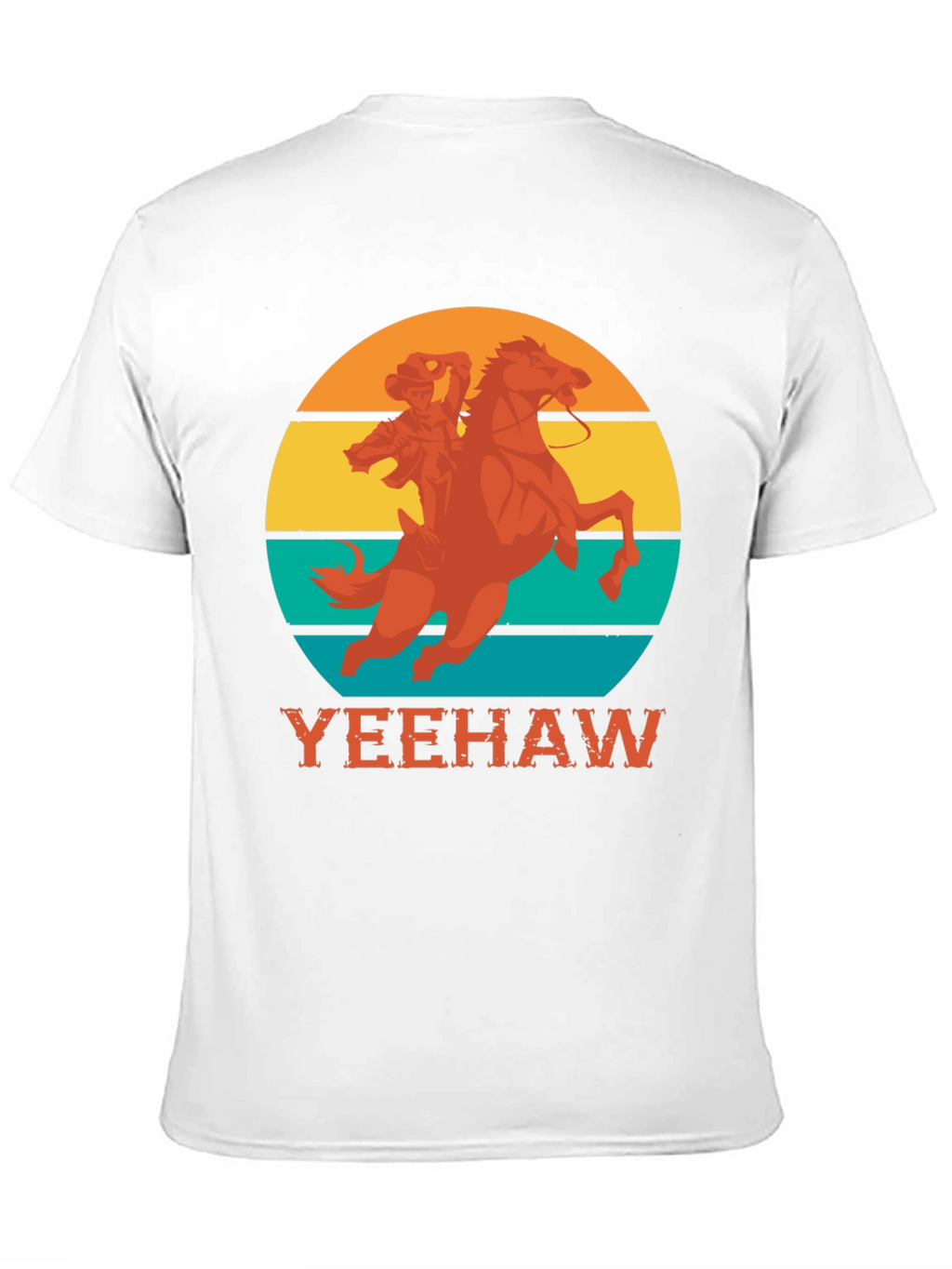 Yeehaw Cowboy Horse Graphic Tee