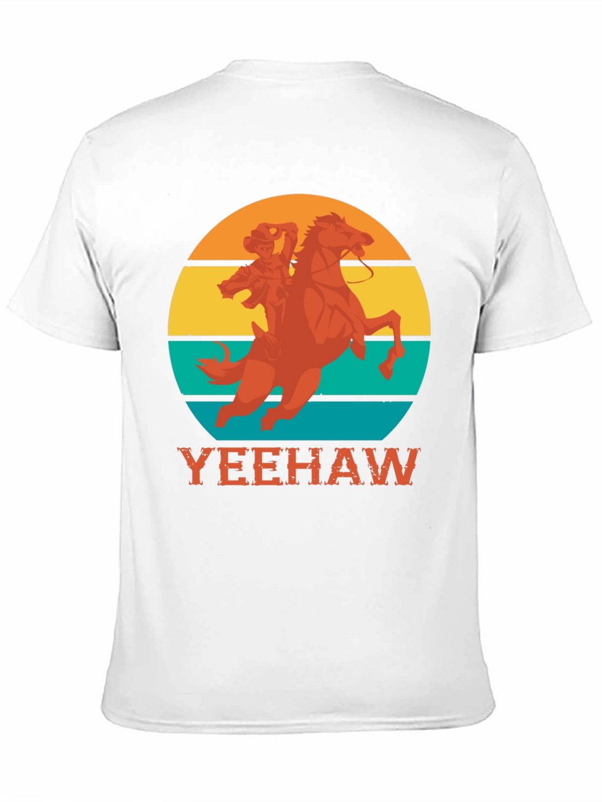 Yeehaw Cowboy Horse Graphic Tee