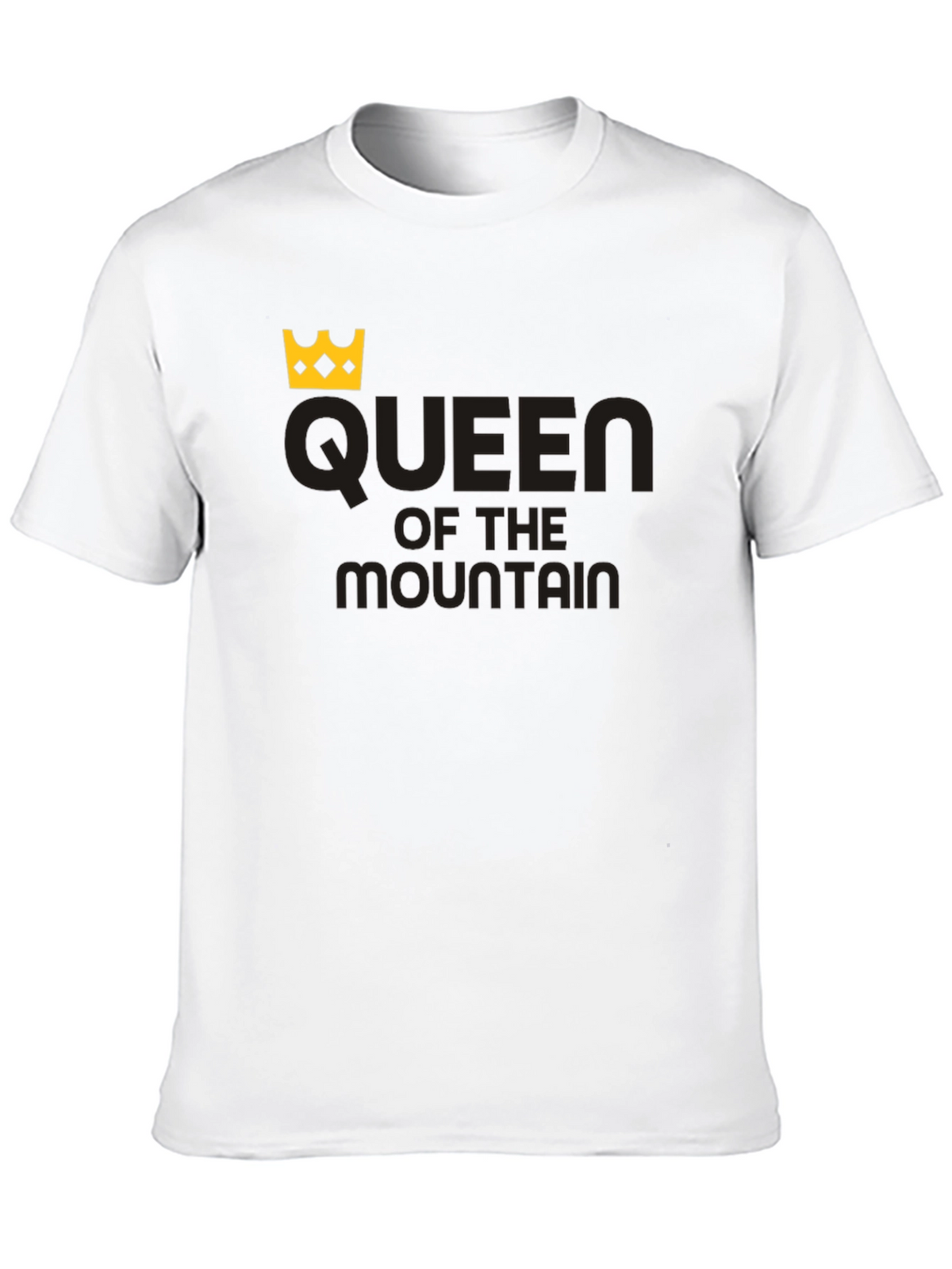 Queen of the Mountain Black T-Shirt