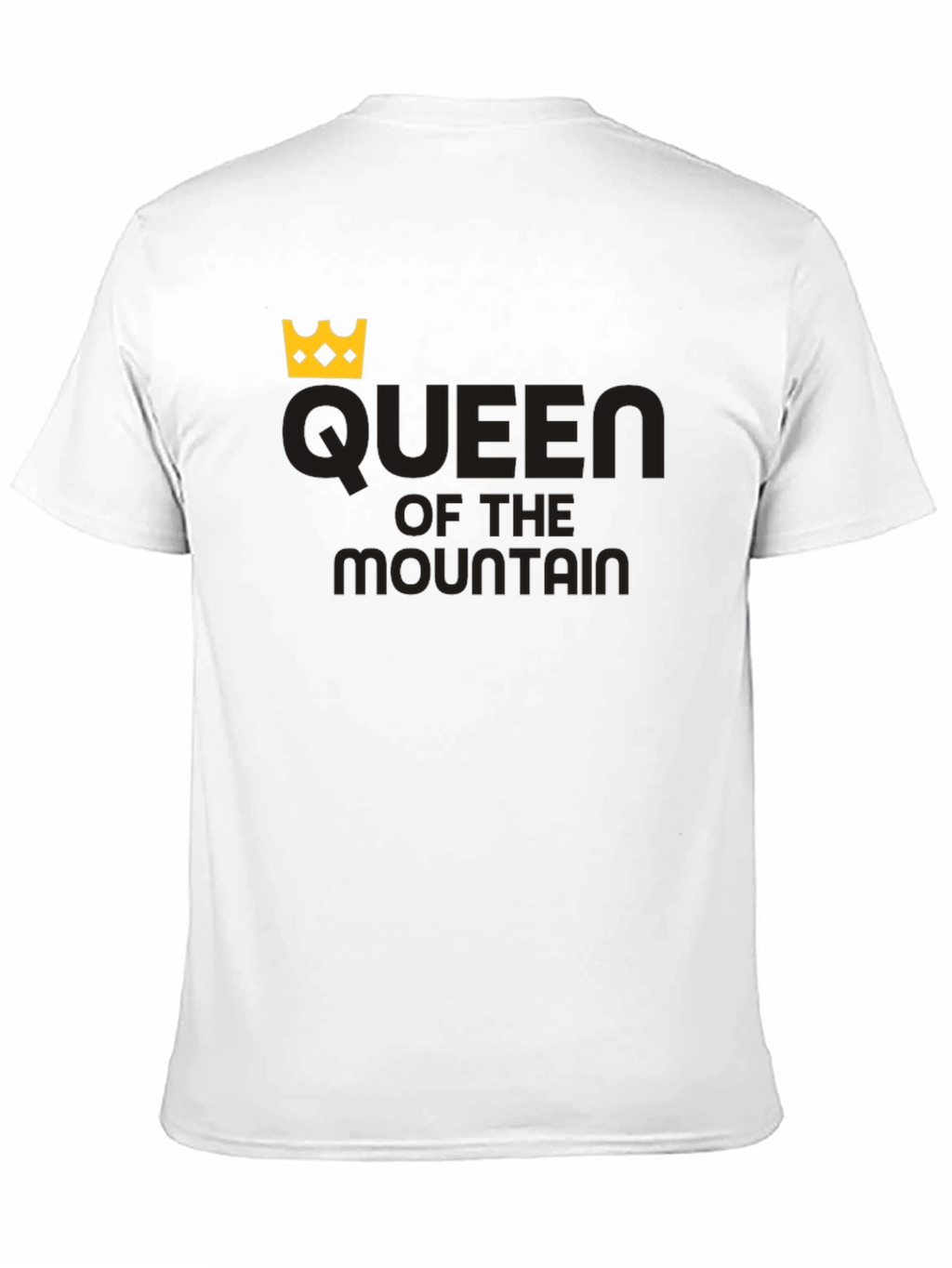 Queen of the Mountain Black T-Shirt
