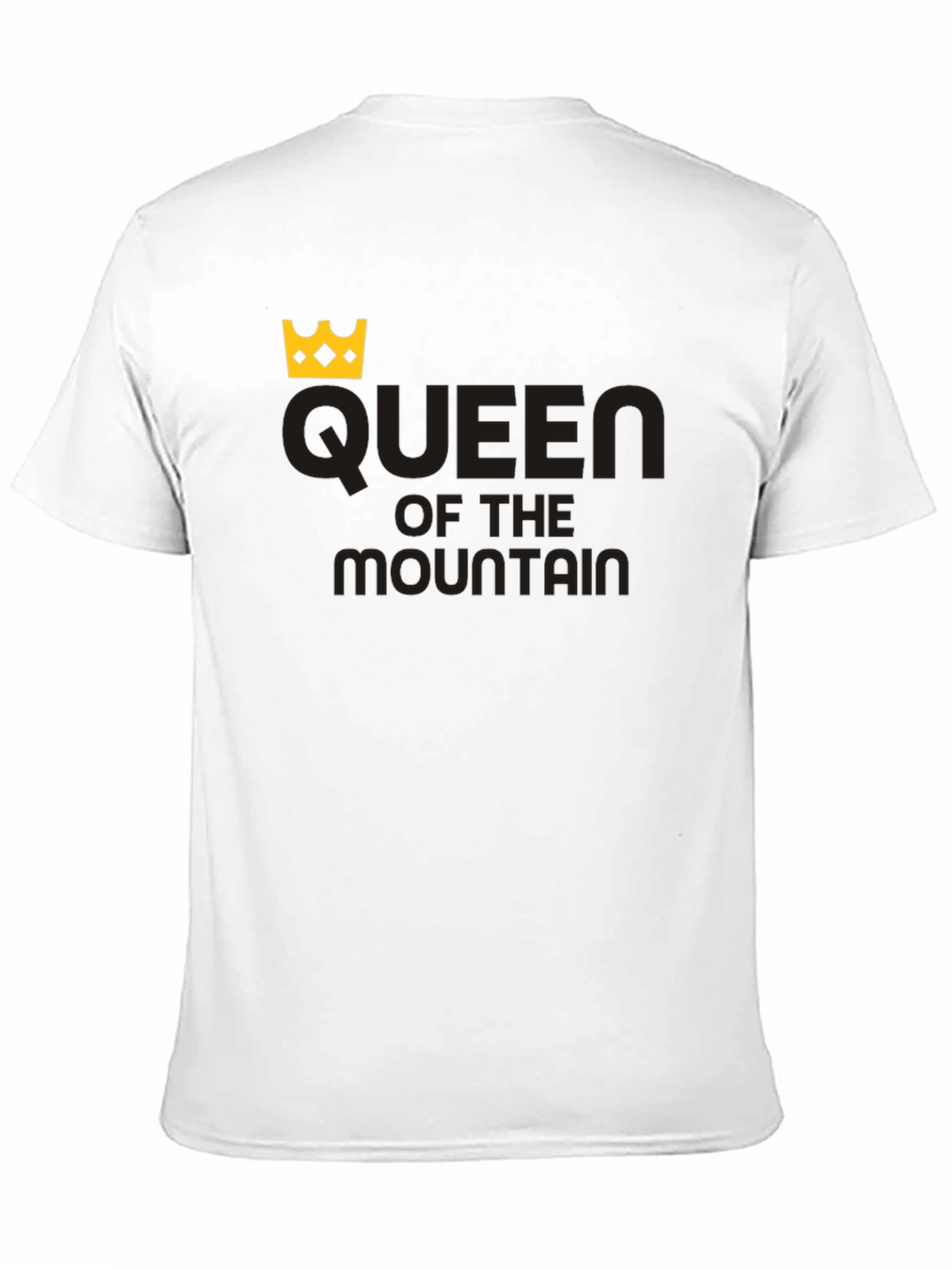 Queen of the Mountain Black T-Shirt