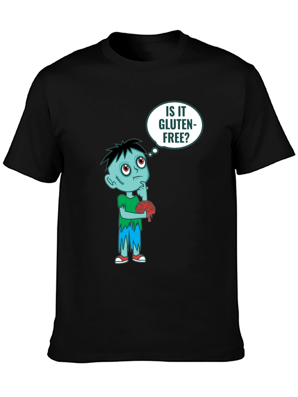 Zombie Brain Gluten-Free T-Shirt