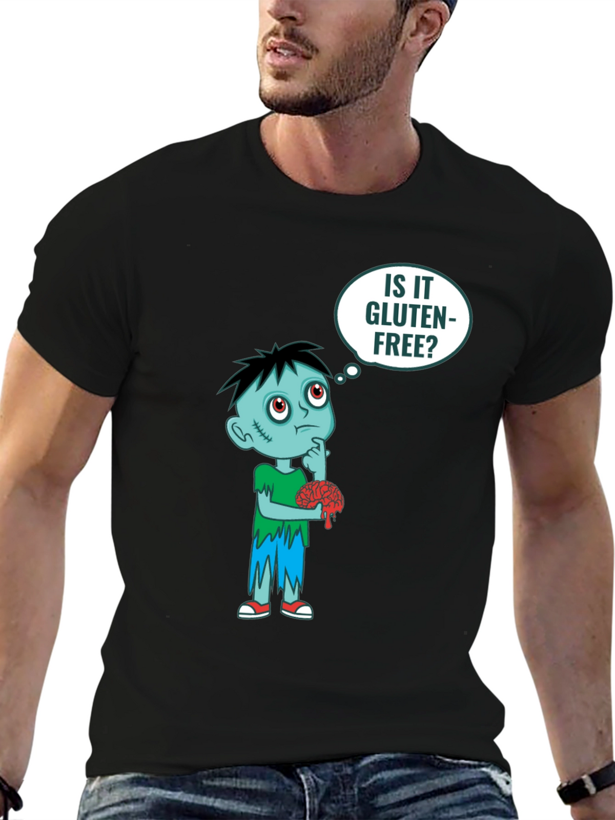 Zombie Brain Gluten-Free T-Shirt