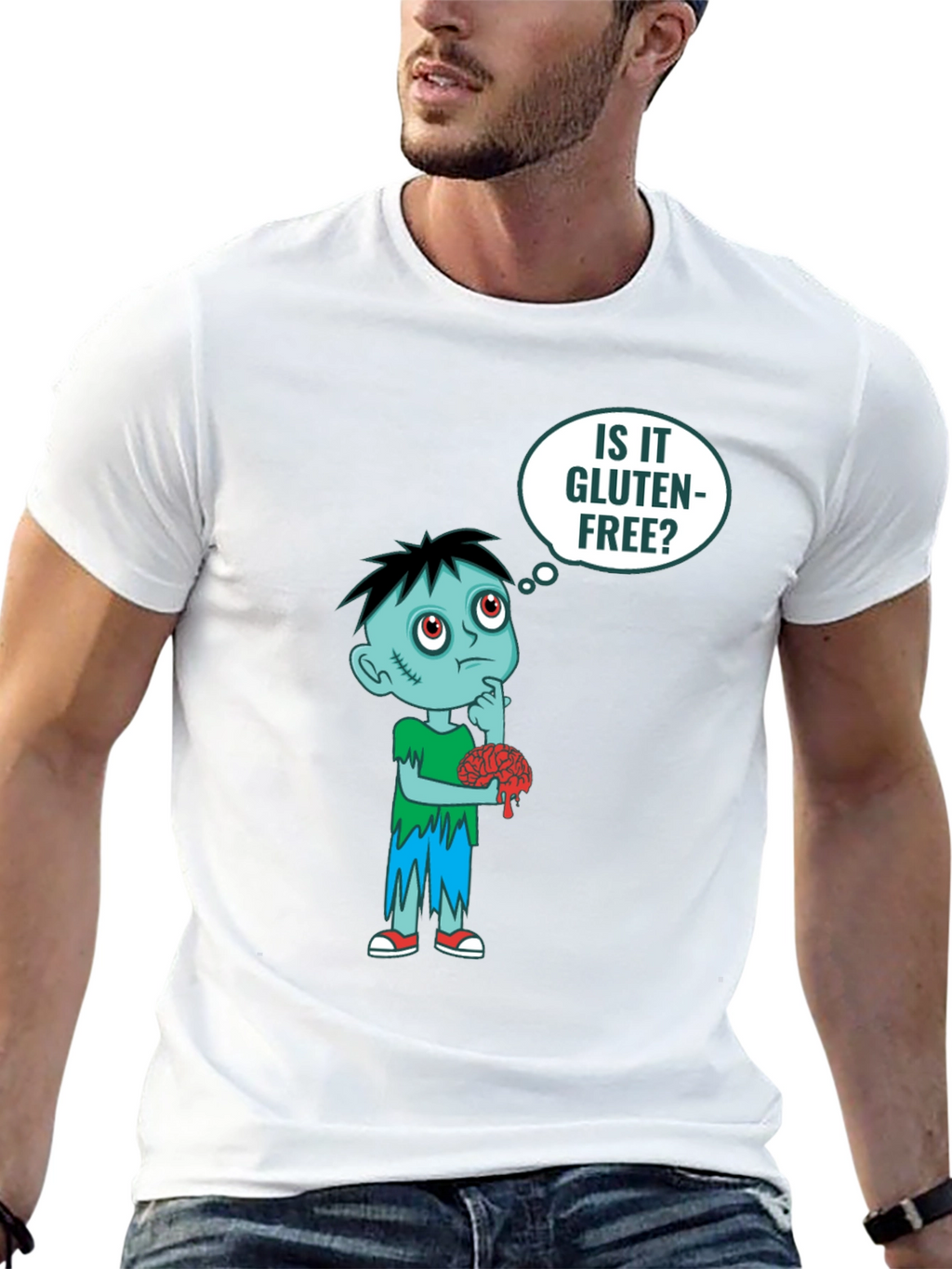 Zombie Brain Gluten-Free T-Shirt