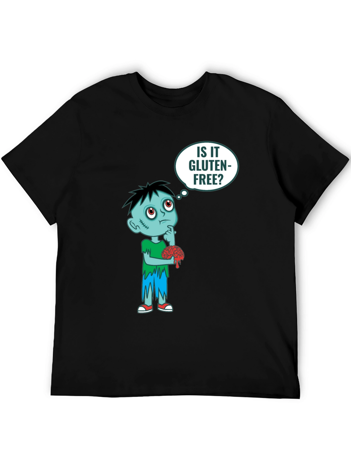 Zombie Brain Gluten-Free T-Shirt
