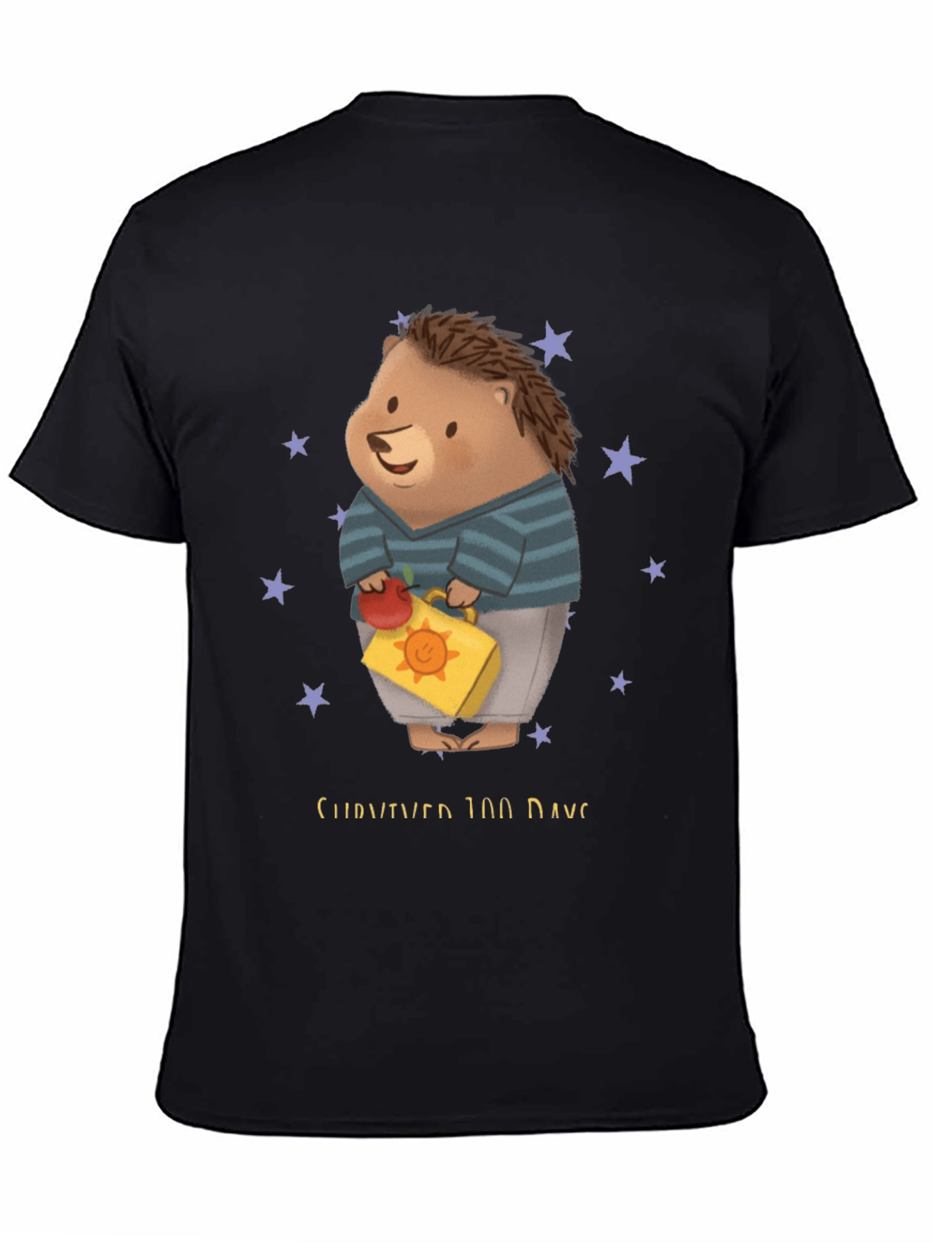 100 Days of School Hedgehog Tee