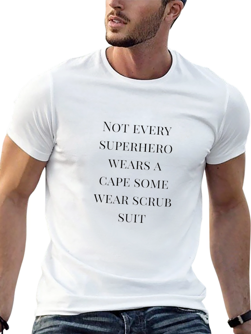 Superhero Scrub Suit T-Shirt