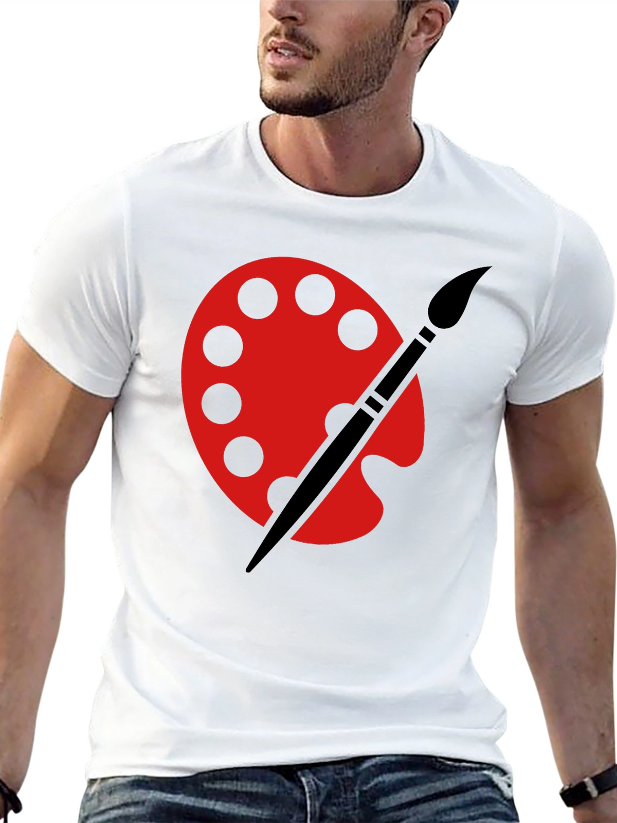 Artist Palette Graphic Tee - Painters Style
