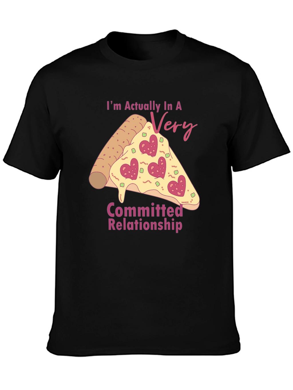 Pizza Lovers Relationship T-Shirt