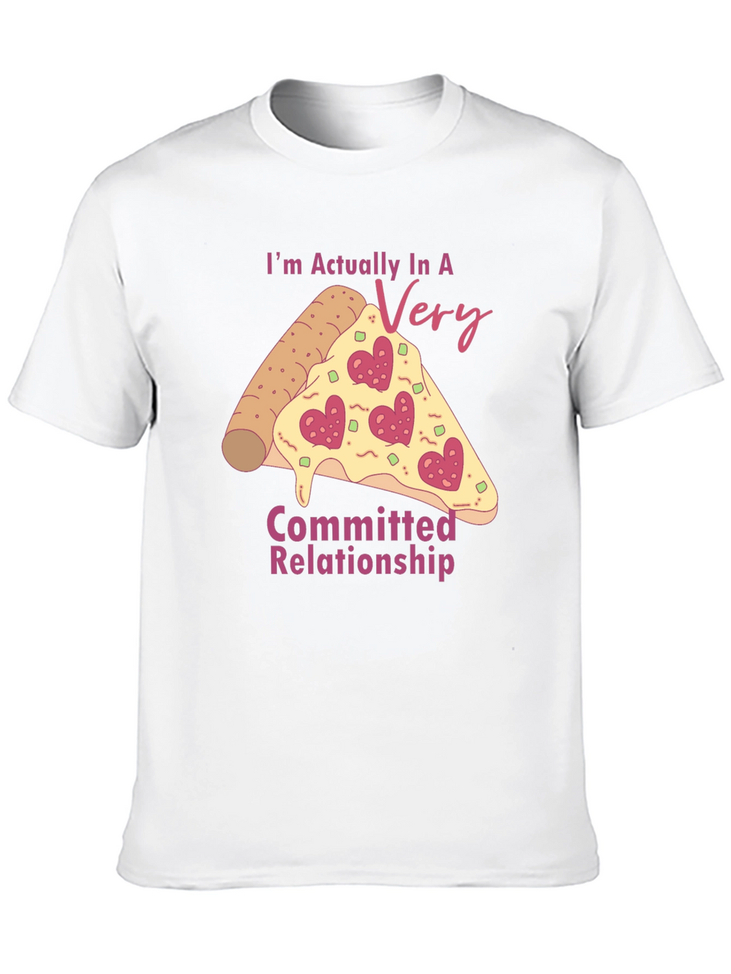 Pizza Lovers Relationship T-Shirt