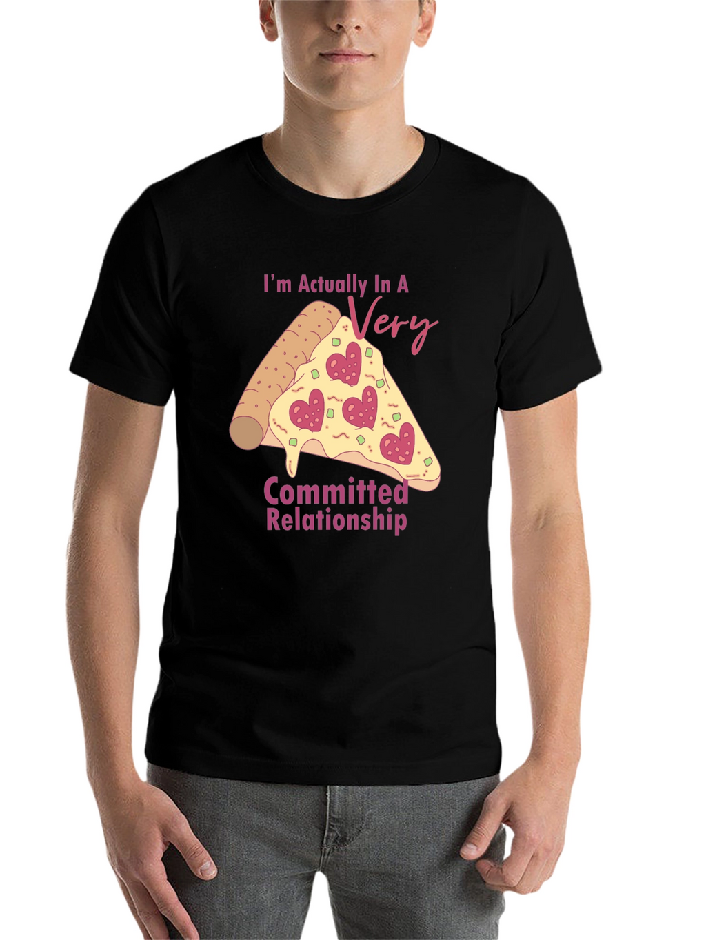 Pizza Lovers Relationship T-Shirt