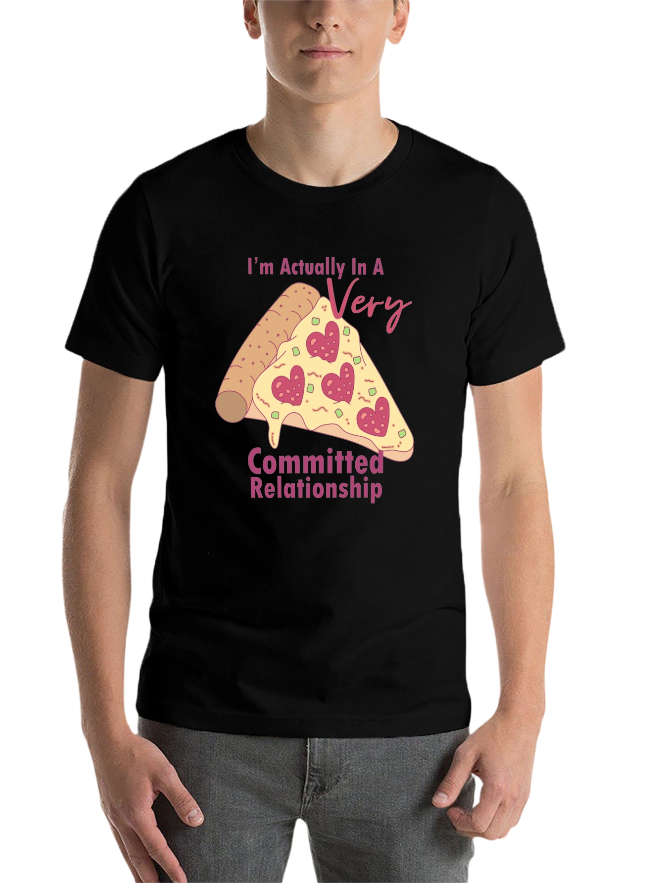Pizza Lovers Relationship T-Shirt