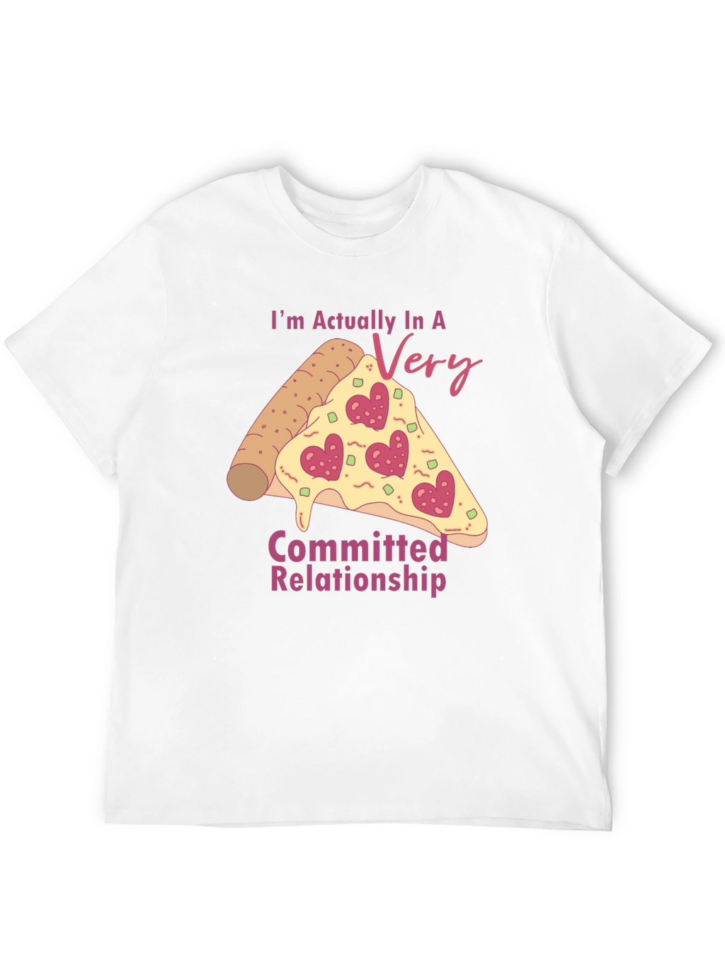 Pizza Lovers Relationship T-Shirt