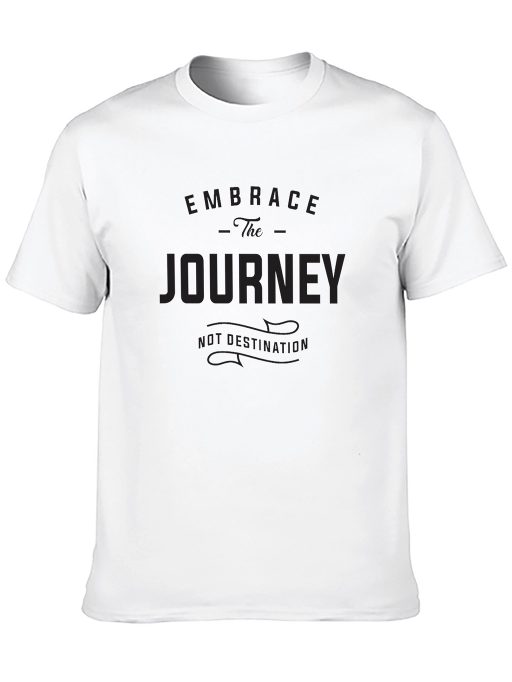 Embrace The Journey Graphic Print T-Shirt