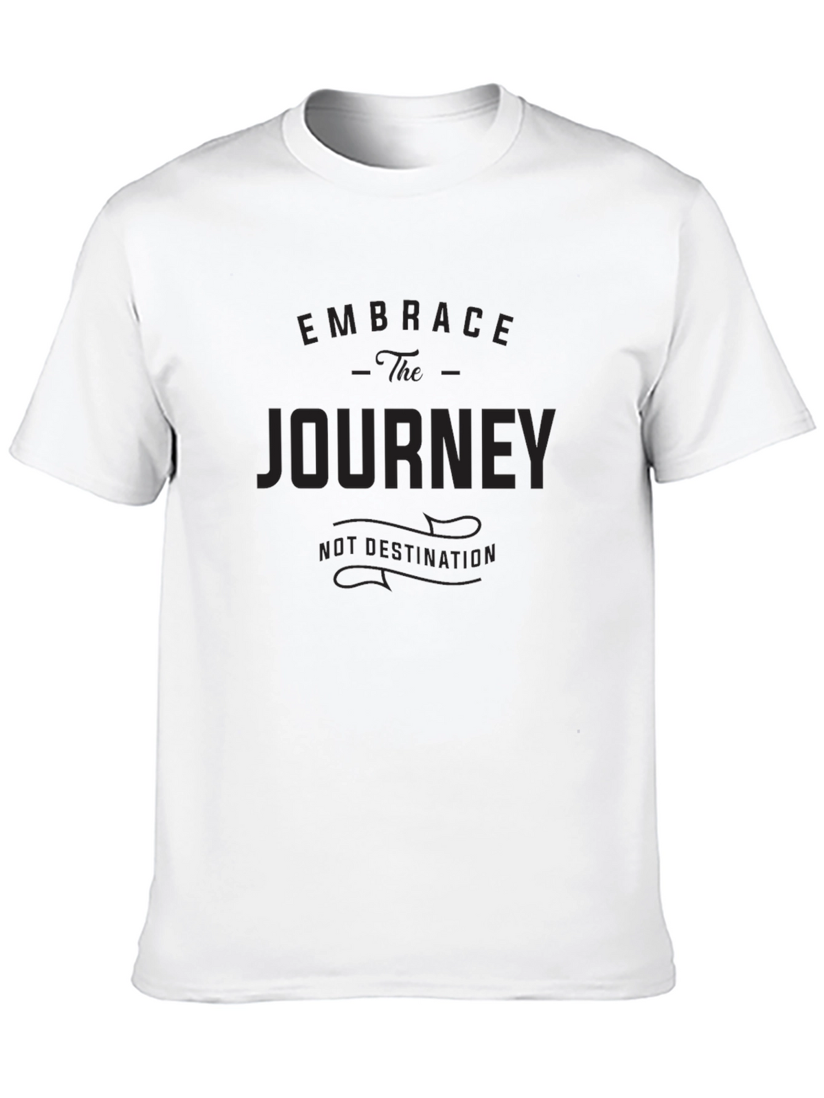 Embrace The Journey Graphic Print T-Shirt