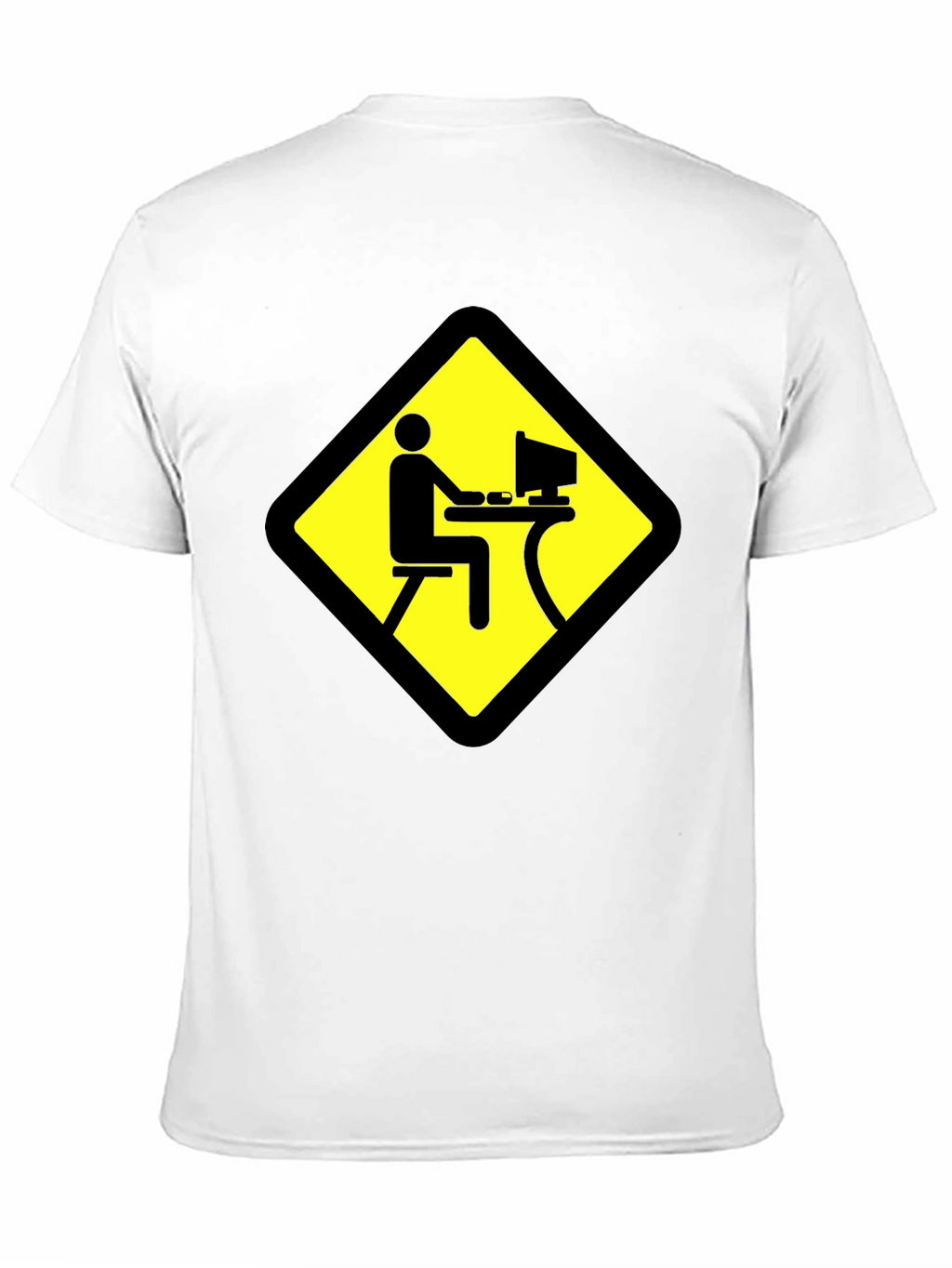 Warning: Gamer Zone - Novelty Graphic T-Shirt